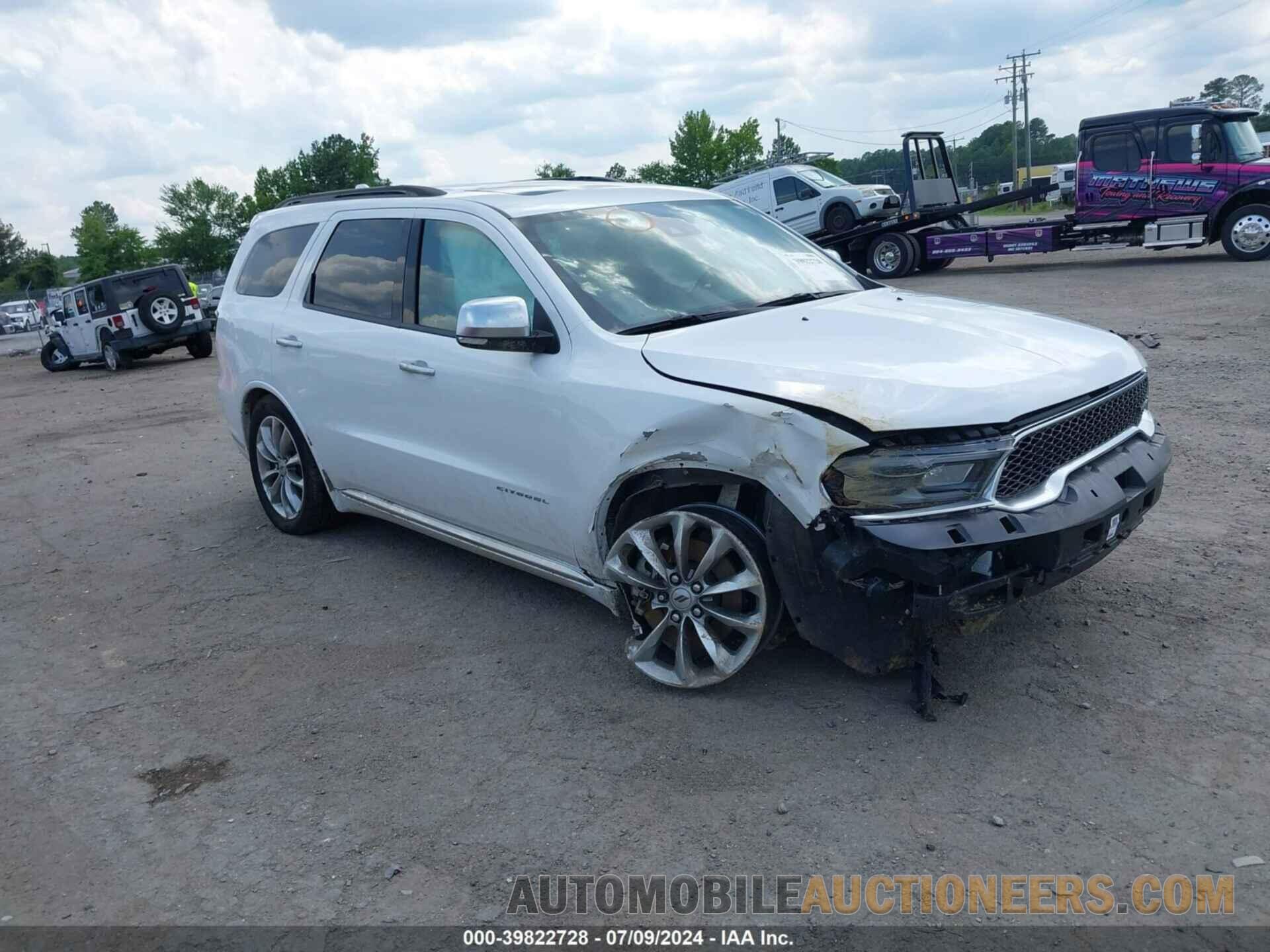 1C4SDJET9NC219079 DODGE DURANGO 2022