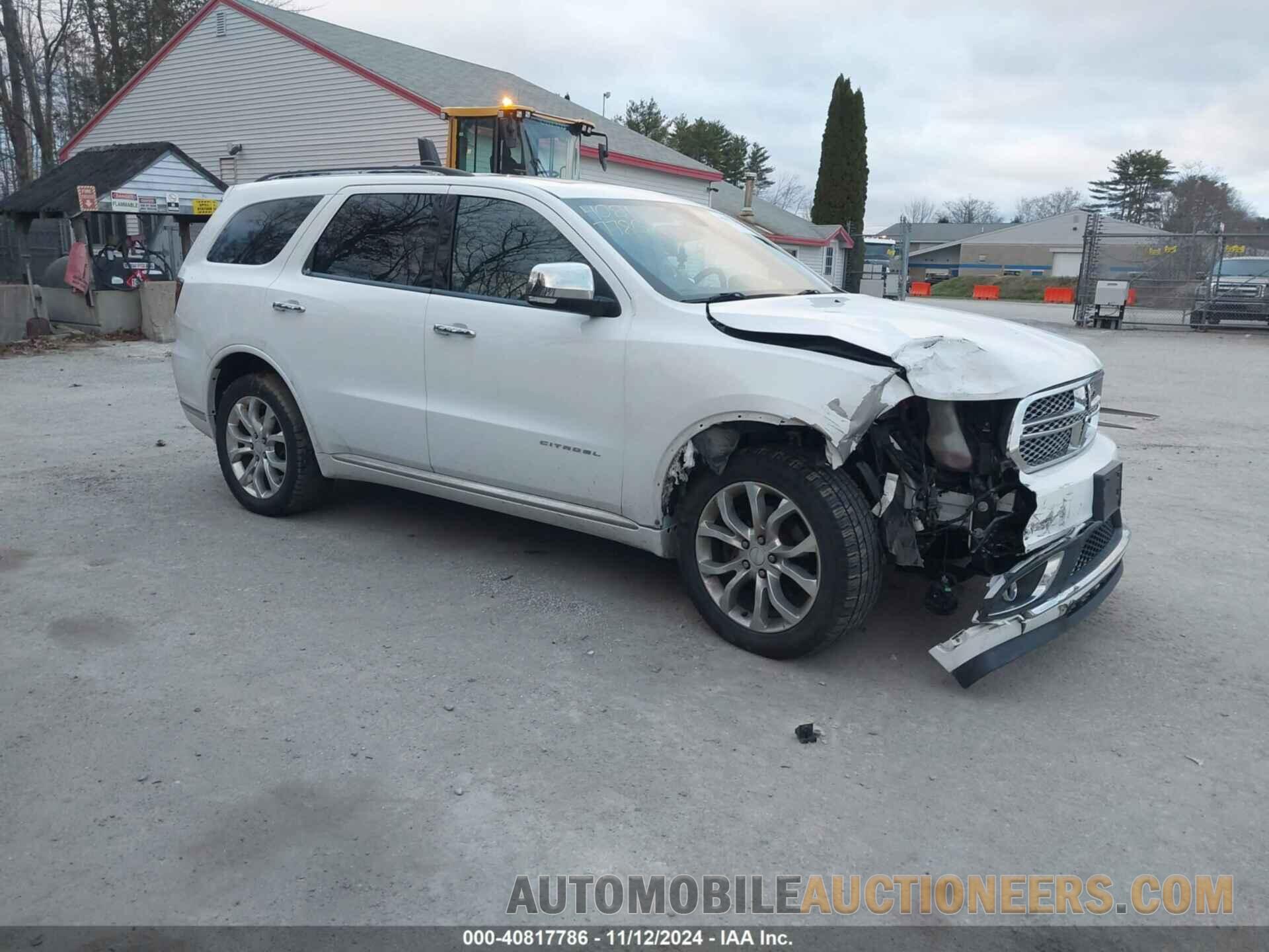 1C4SDJETXJC515240 DODGE DURANGO 2018