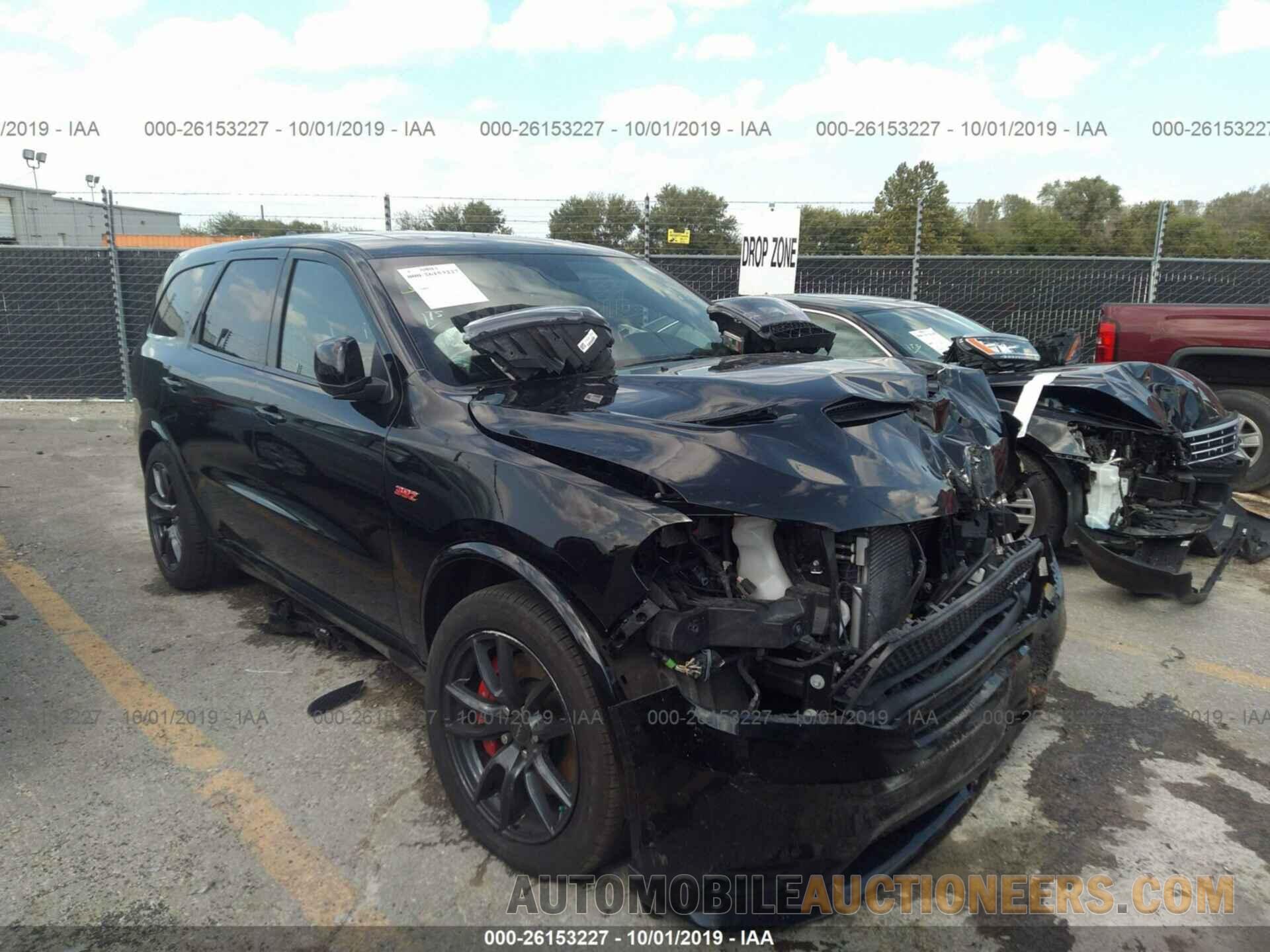 1C4SDJGJ6JC445487 DODGE DURANGO 2018