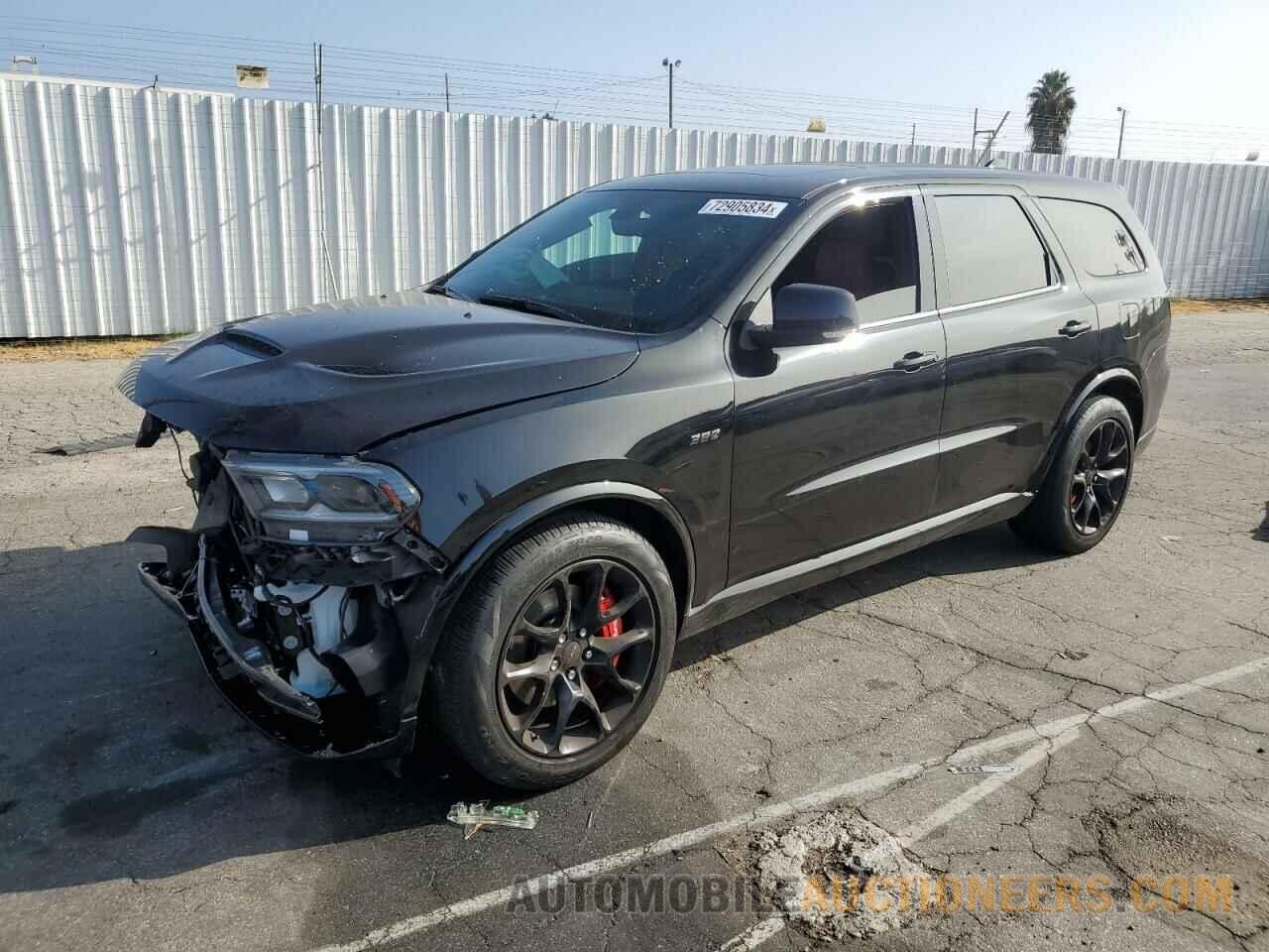 1C4SDJGJ7MC725195 DODGE DURANGO 2021