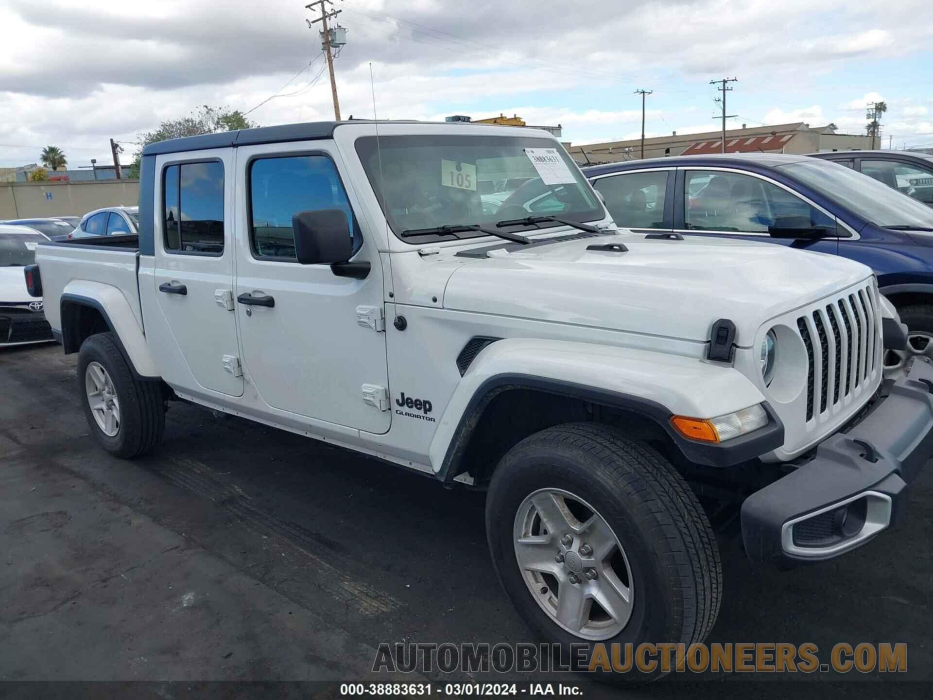 1C6HJTAG7NL132019 JEEP GLADIATOR 2022