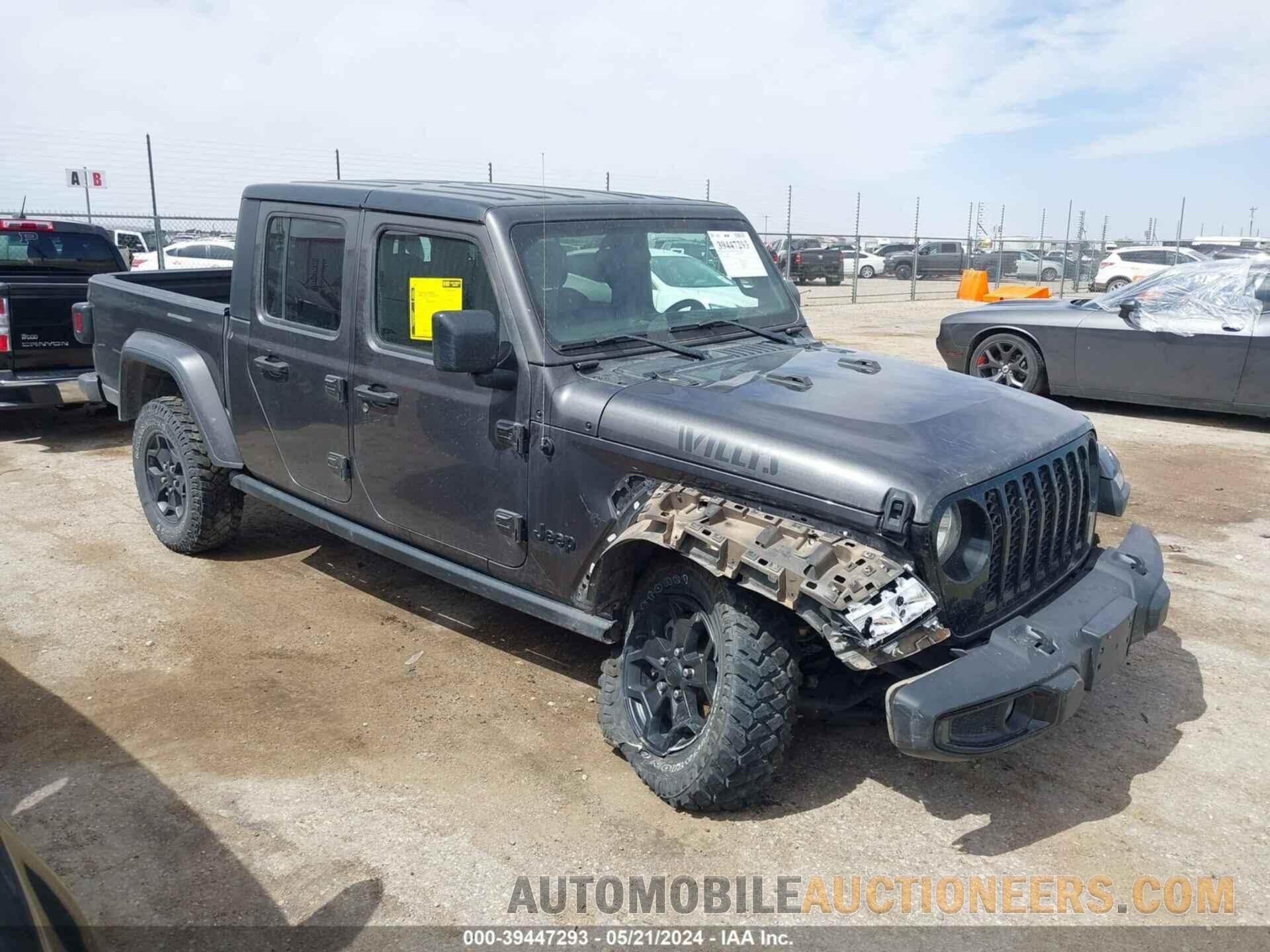 1C6HJTAG8NL134118 JEEP GLADIATOR 2022