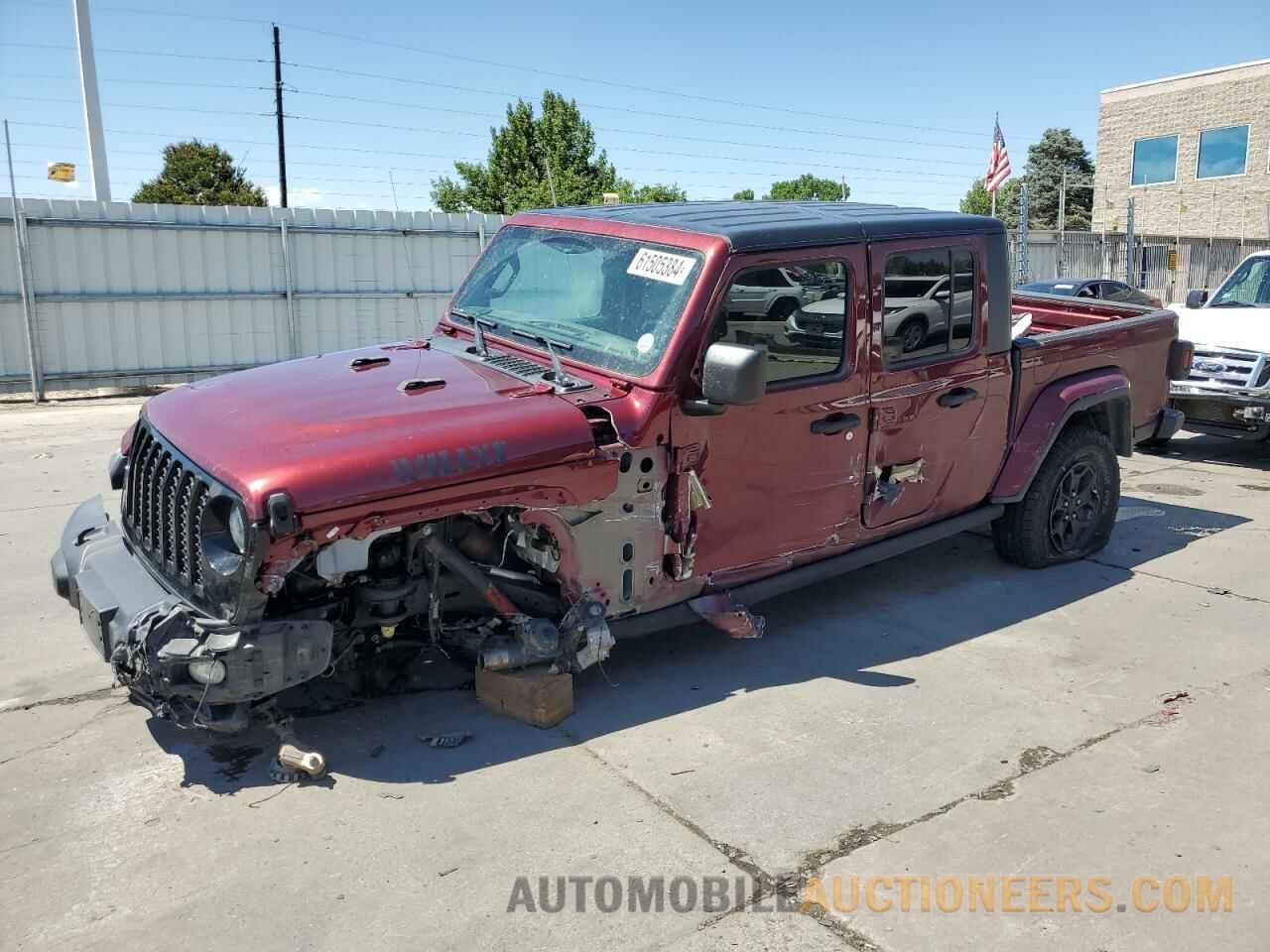 1C6HJTAGXML585467 JEEP GLADIATOR 2021