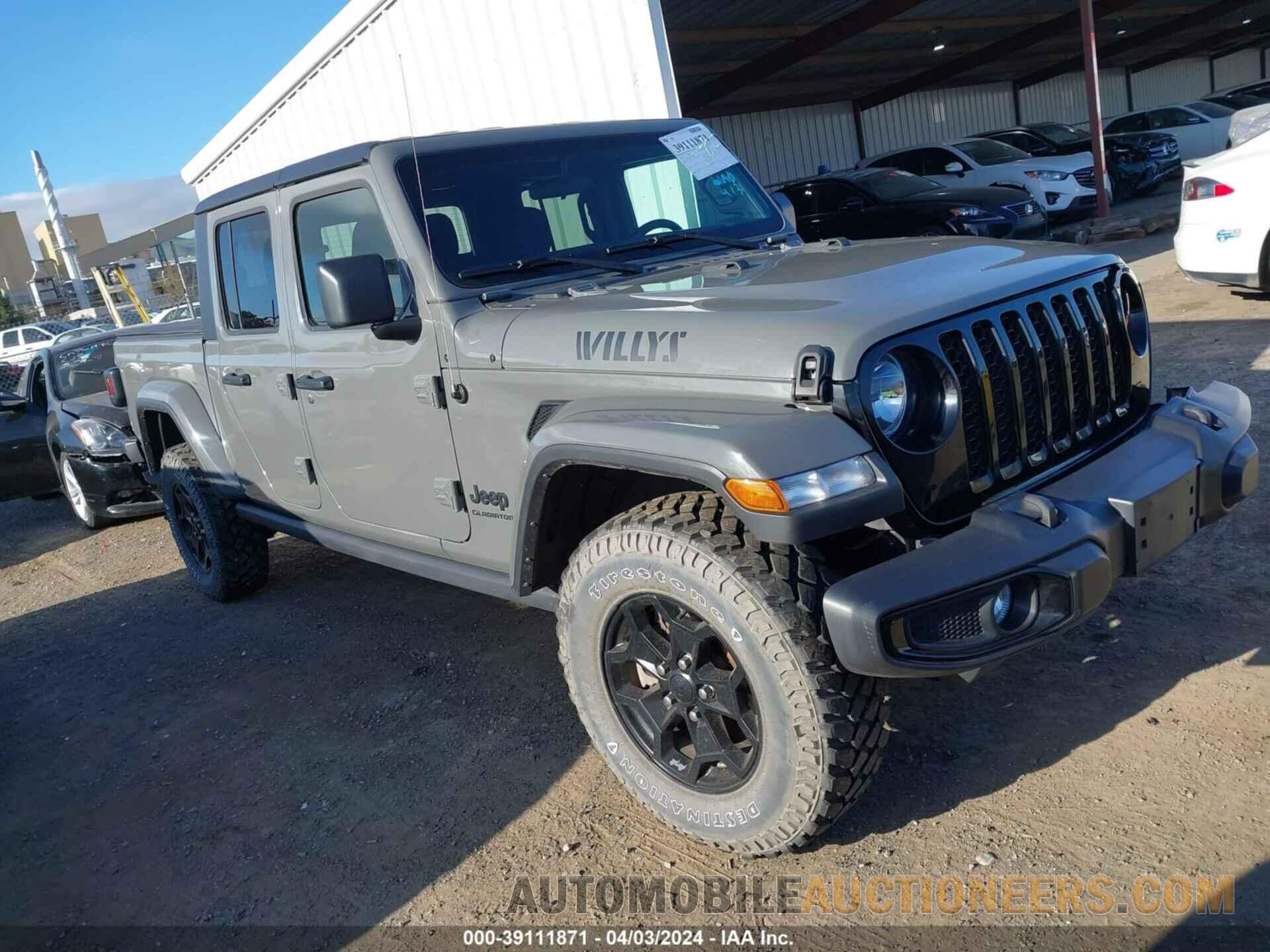 1C6HJTAGXNL121709 JEEP GLADIATOR 2022