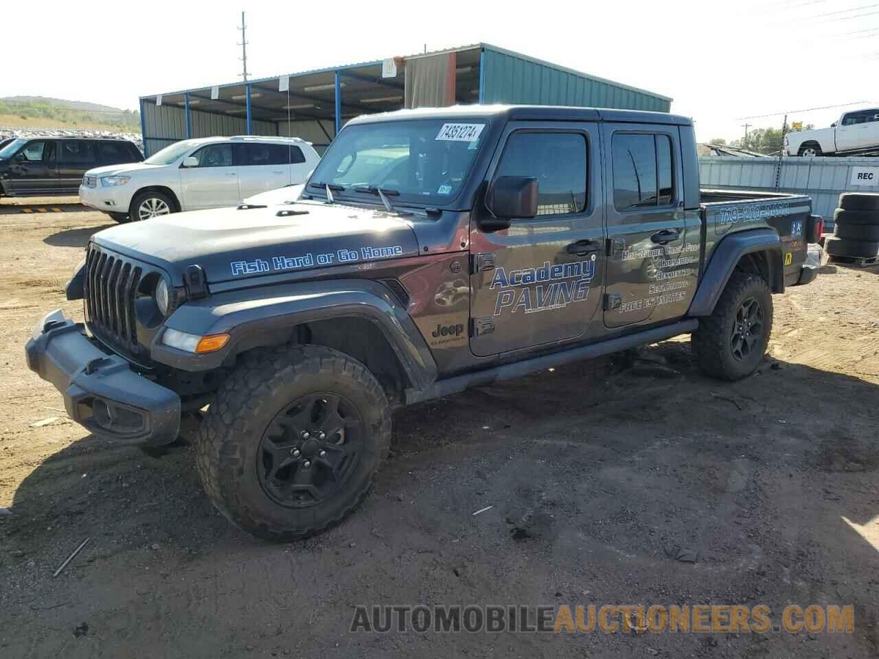 1C6HJTAGXPL508134 JEEP GLADIATOR 2023