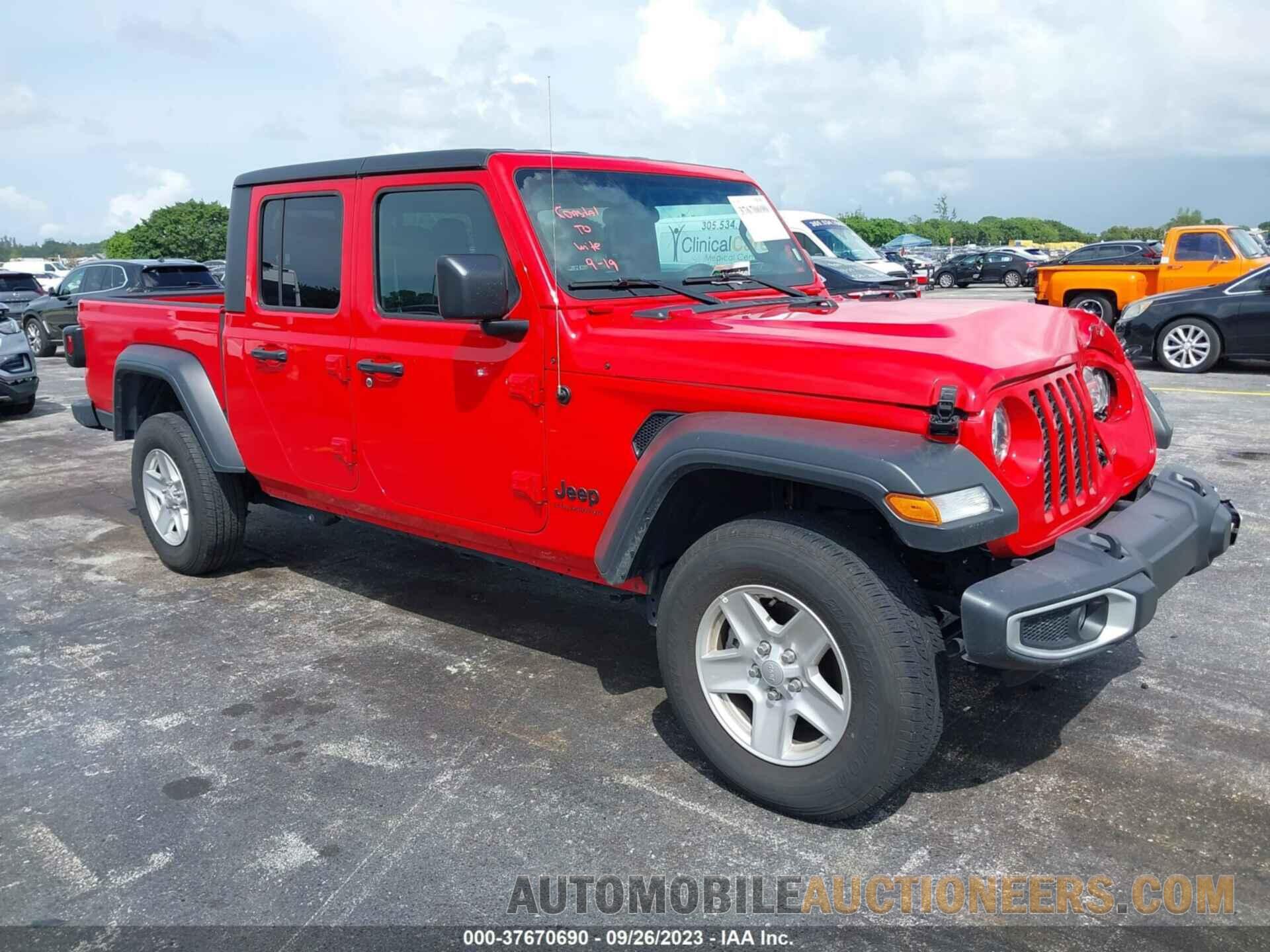 1C6HJTAGXPL527329 JEEP GLADIATOR 2023