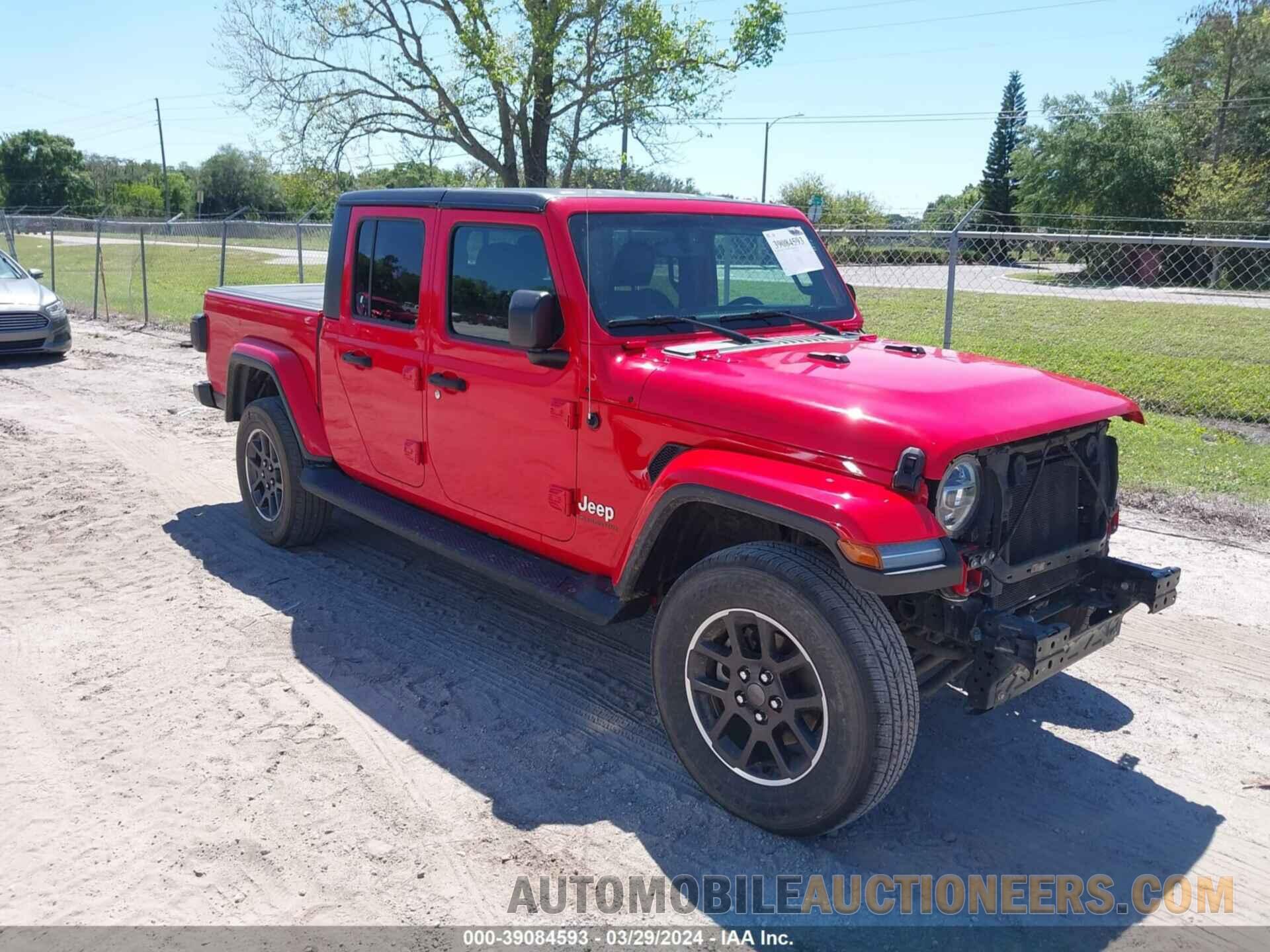 1C6HJTFG0LL120543 JEEP GLADIATOR 2020