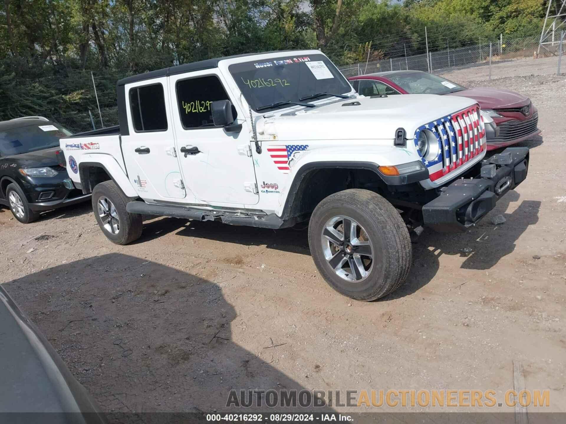 1C6HJTFG3LL122612 JEEP GLADIATOR 2020