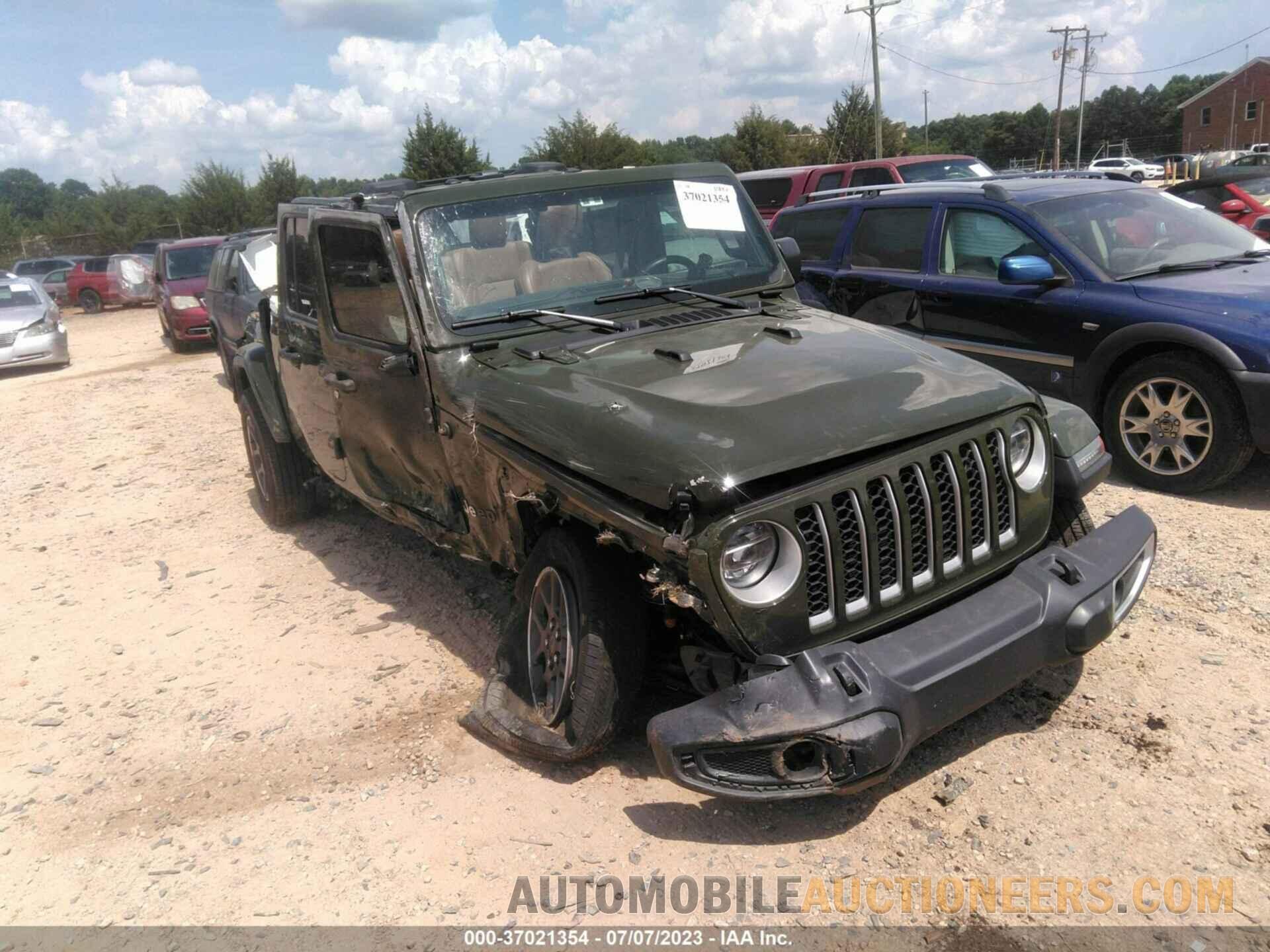 1C6HJTFG5NL164203 JEEP GLADIATOR 2022