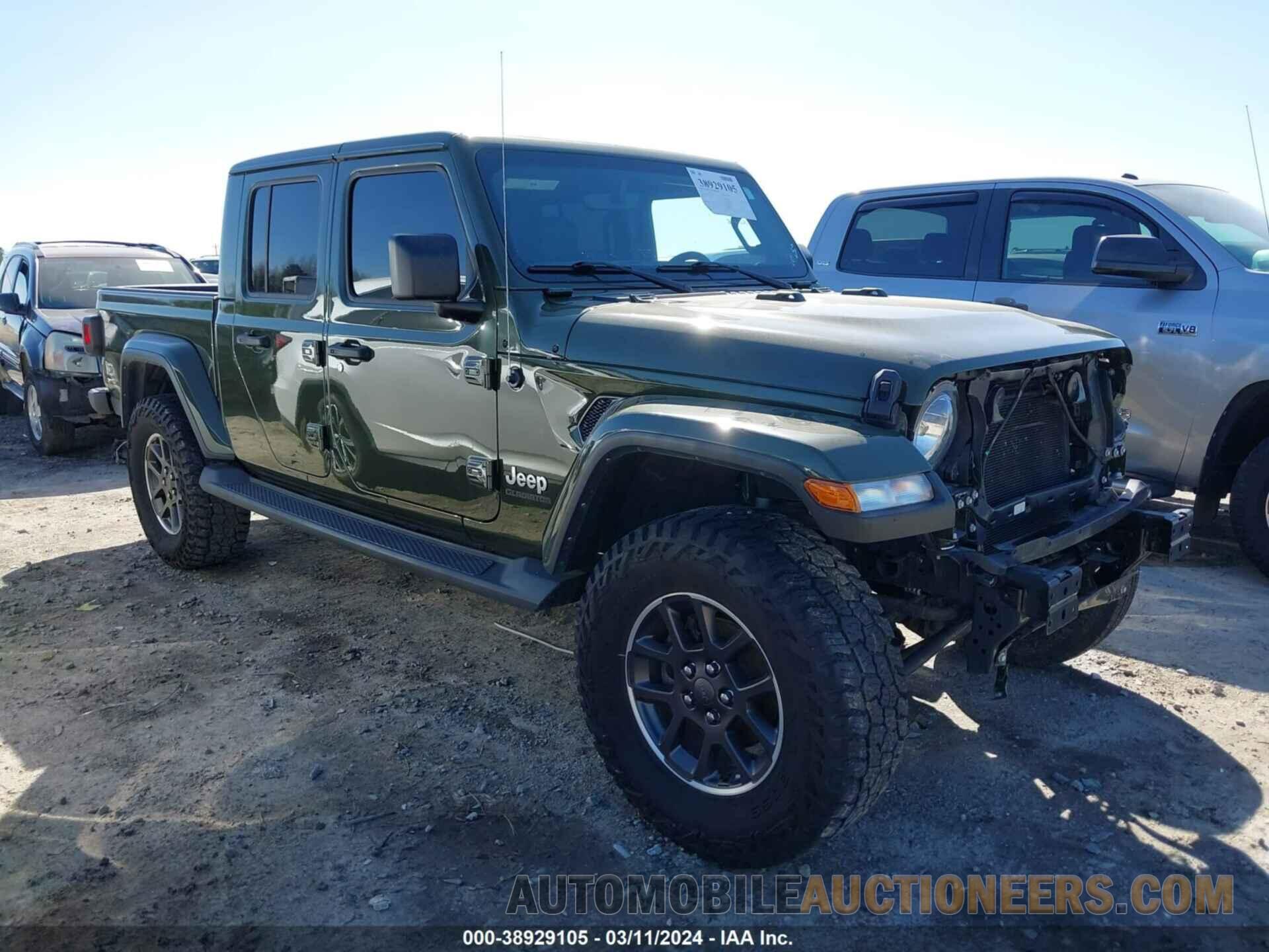 1C6HJTFG8NL102973 JEEP GLADIATOR 2022