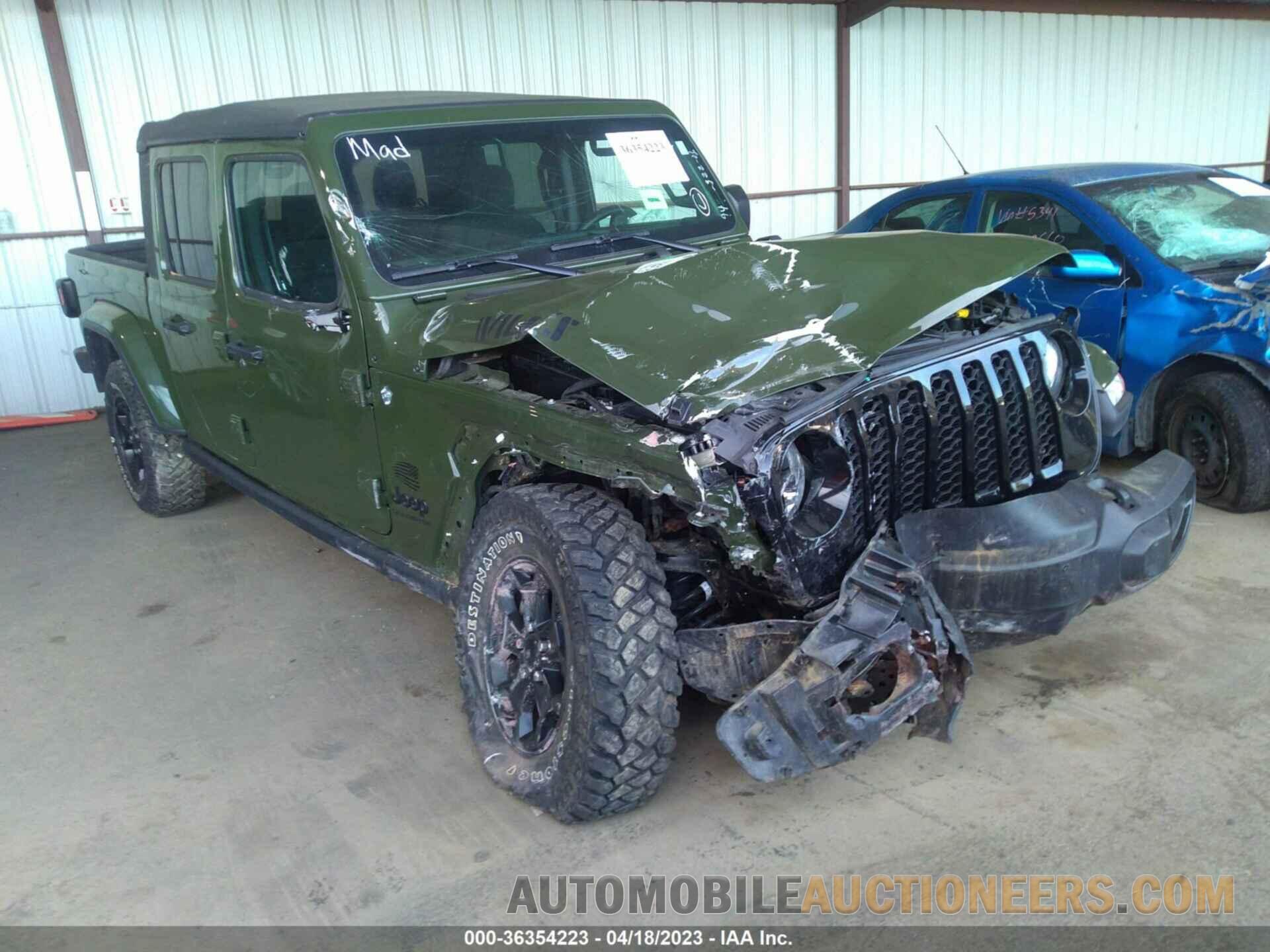 1C6JJTAM1NL146697 JEEP GLADIATOR 2022