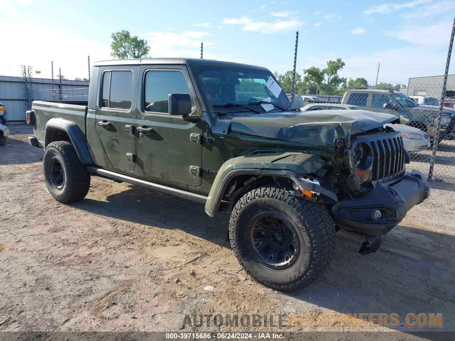 1C6JJTAM8NL164405 JEEP GLADIATOR 2022