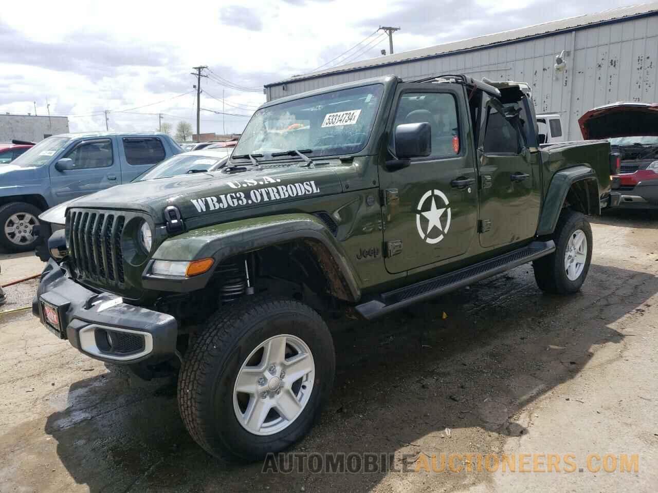 1C6JJTAMXNL135925 JEEP GLADIATOR 2022