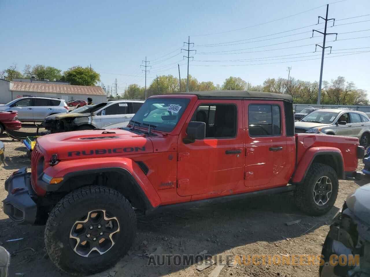 1C6JJTBG0PL542907 JEEP GLADIATOR 2023