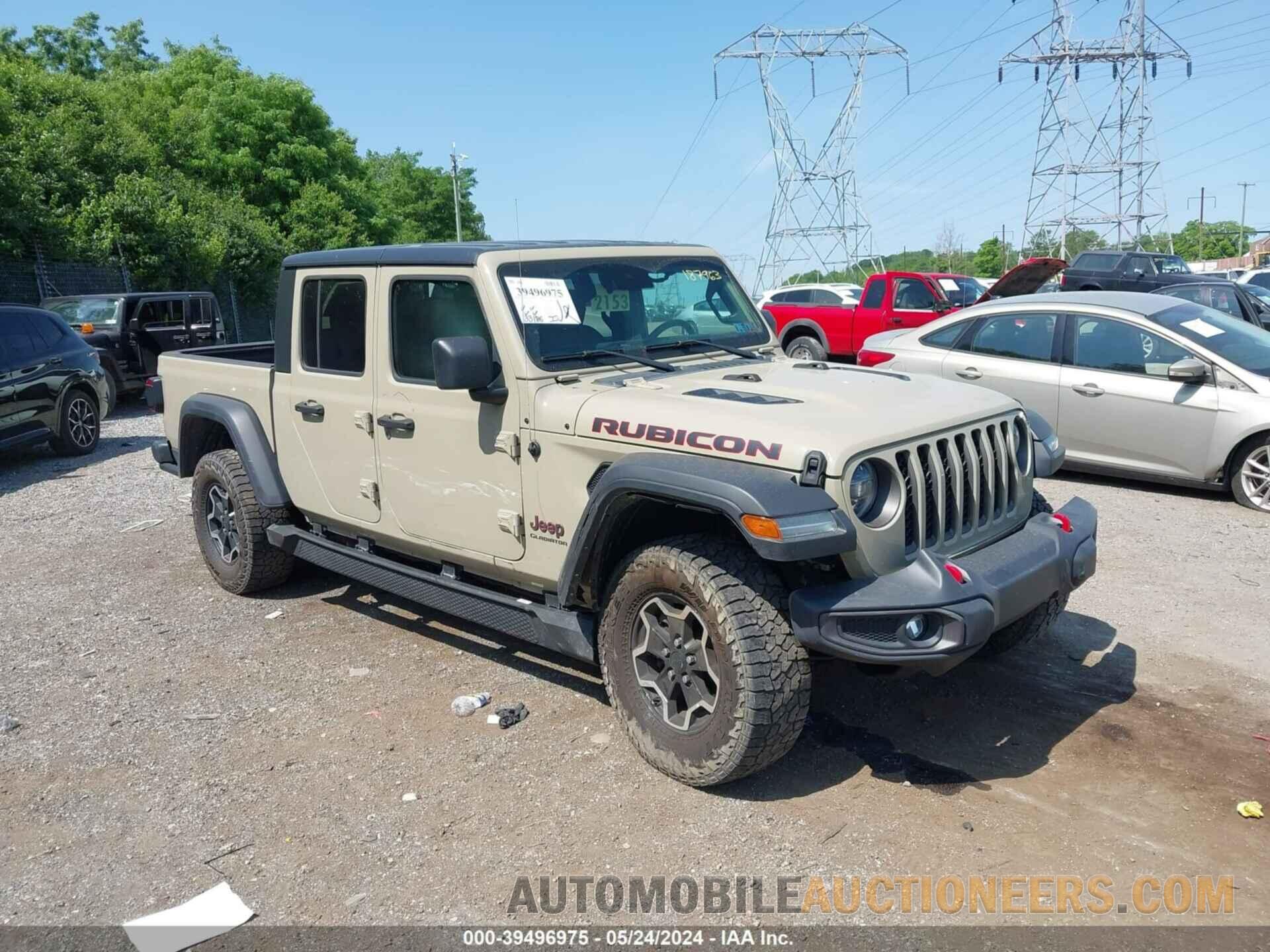 1C6JJTBG6LL187963 JEEP GLADIATOR 2020