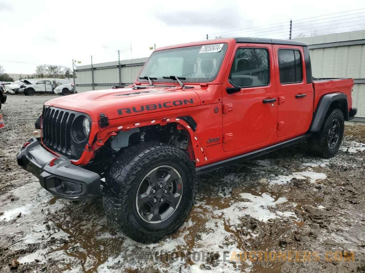 1C6JJTBG8NL109591 JEEP GLADIATOR 2022