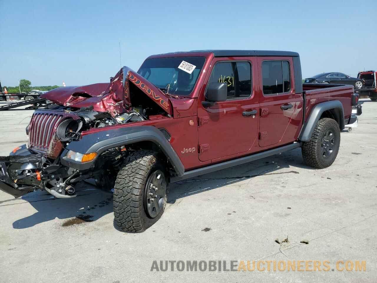 1C6JJTEG5NL125470 JEEP GLADIATOR 2022