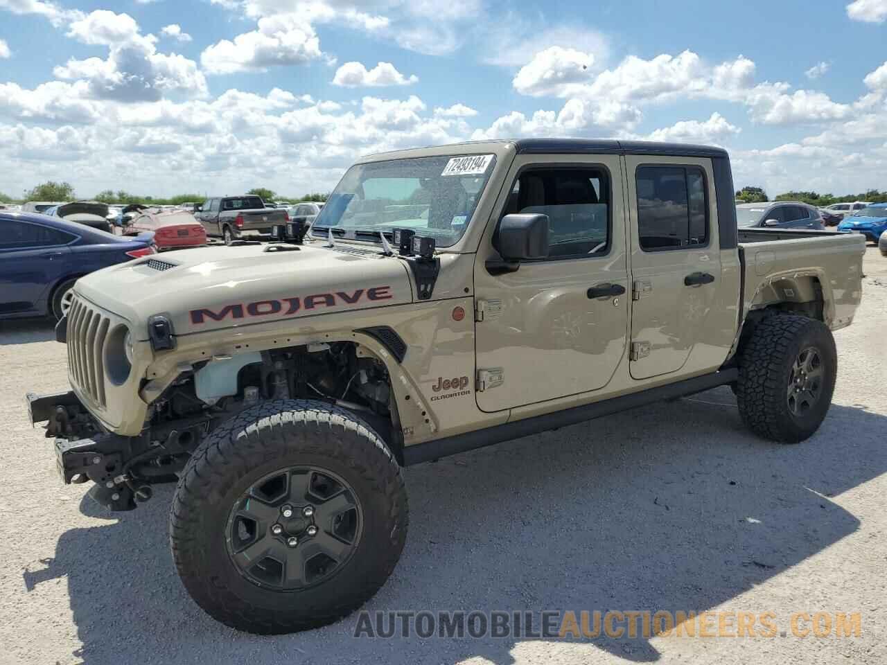 1C6JJTEG8NL171505 JEEP GLADIATOR 2022