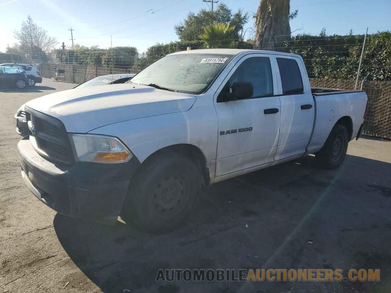 1C6RD6FK2CS166849 DODGE RAM 1500 2012