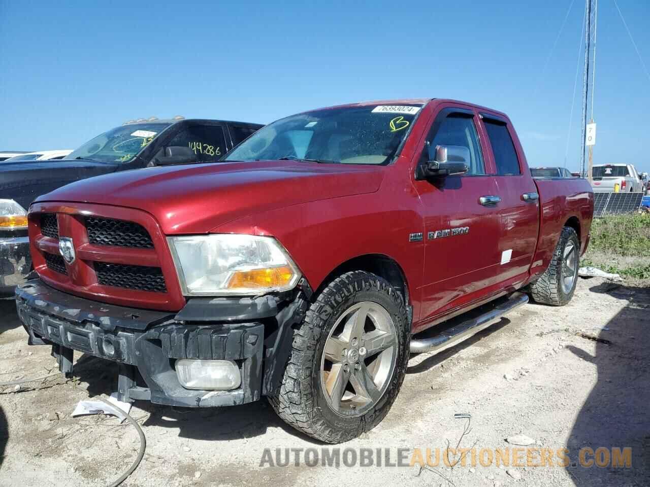 1C6RD6FT1CS236530 DODGE RAM 1500 2012