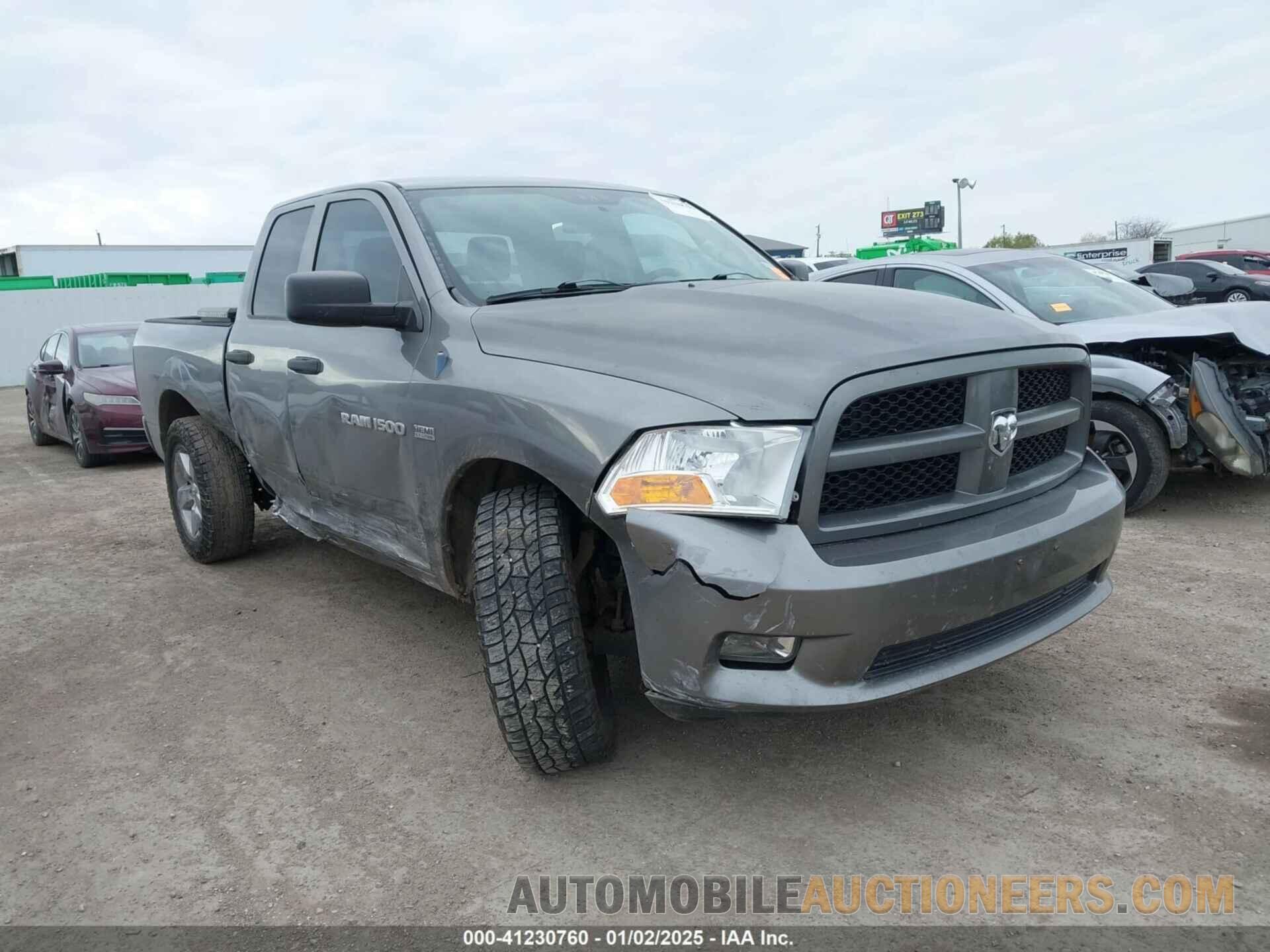 1C6RD6FT7CS159534 RAM 1500 2012