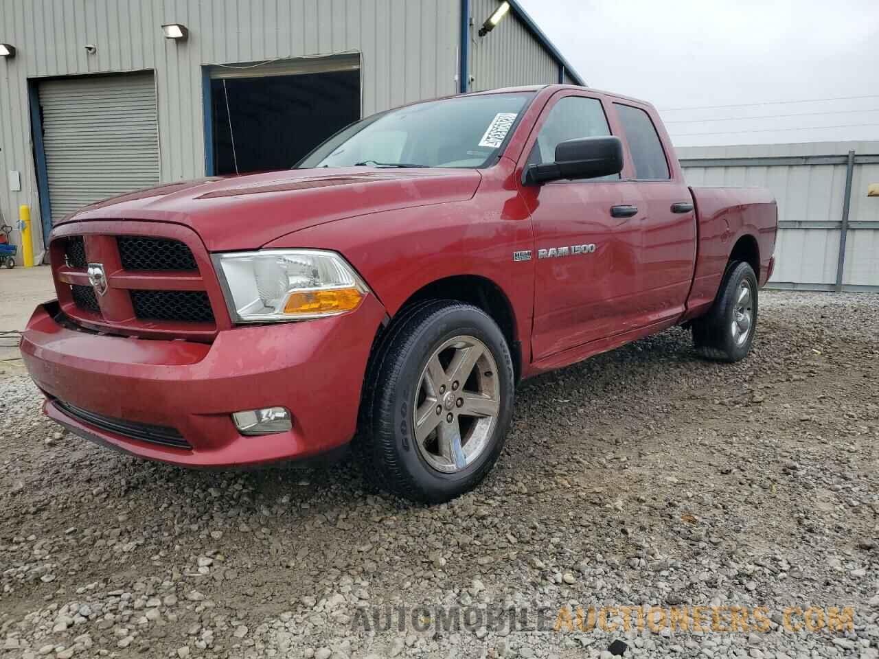 1C6RD6FT7CS293931 DODGE RAM 1500 2012