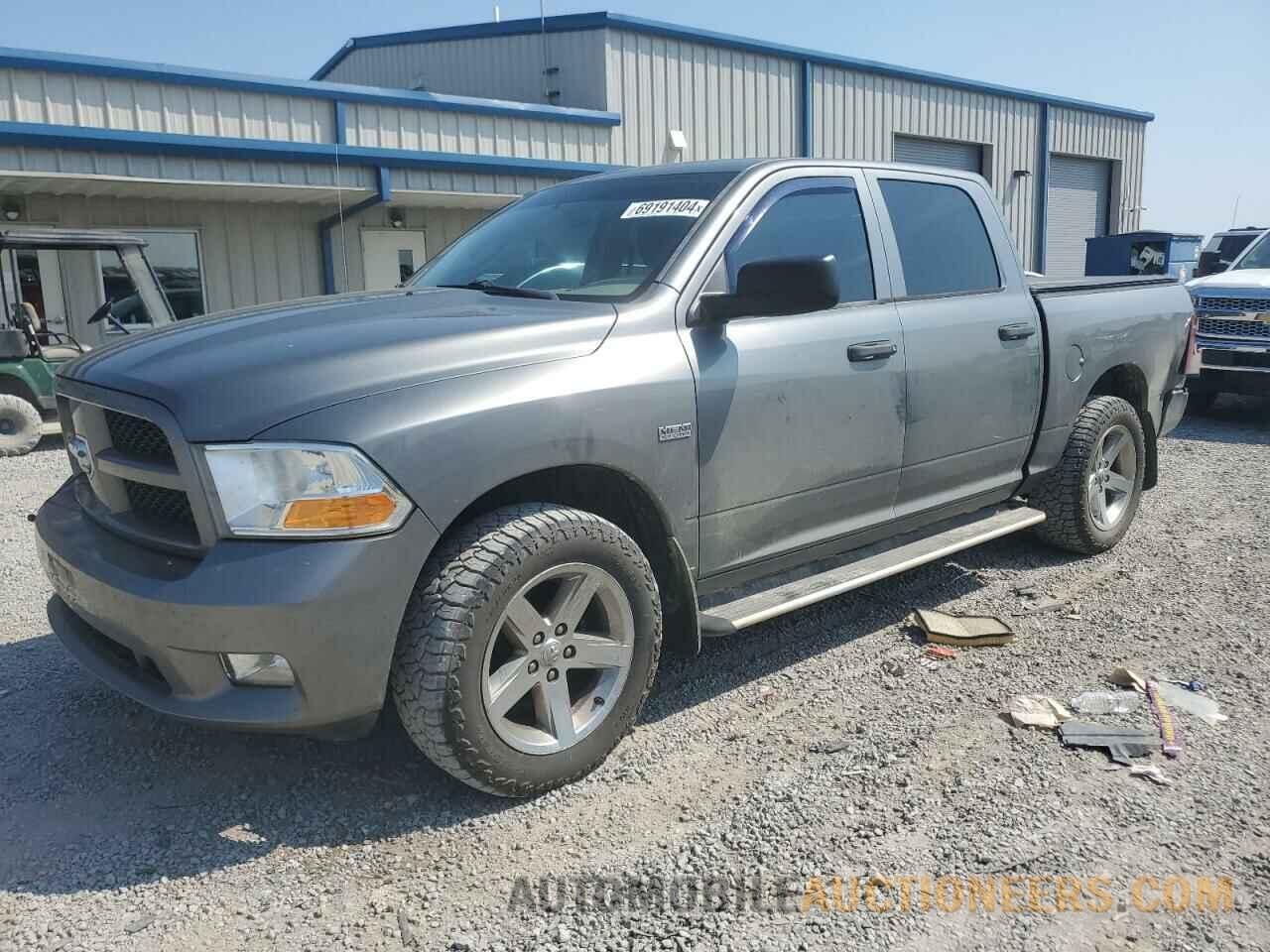 1C6RD6KT6CS302124 DODGE RAM 1500 2012