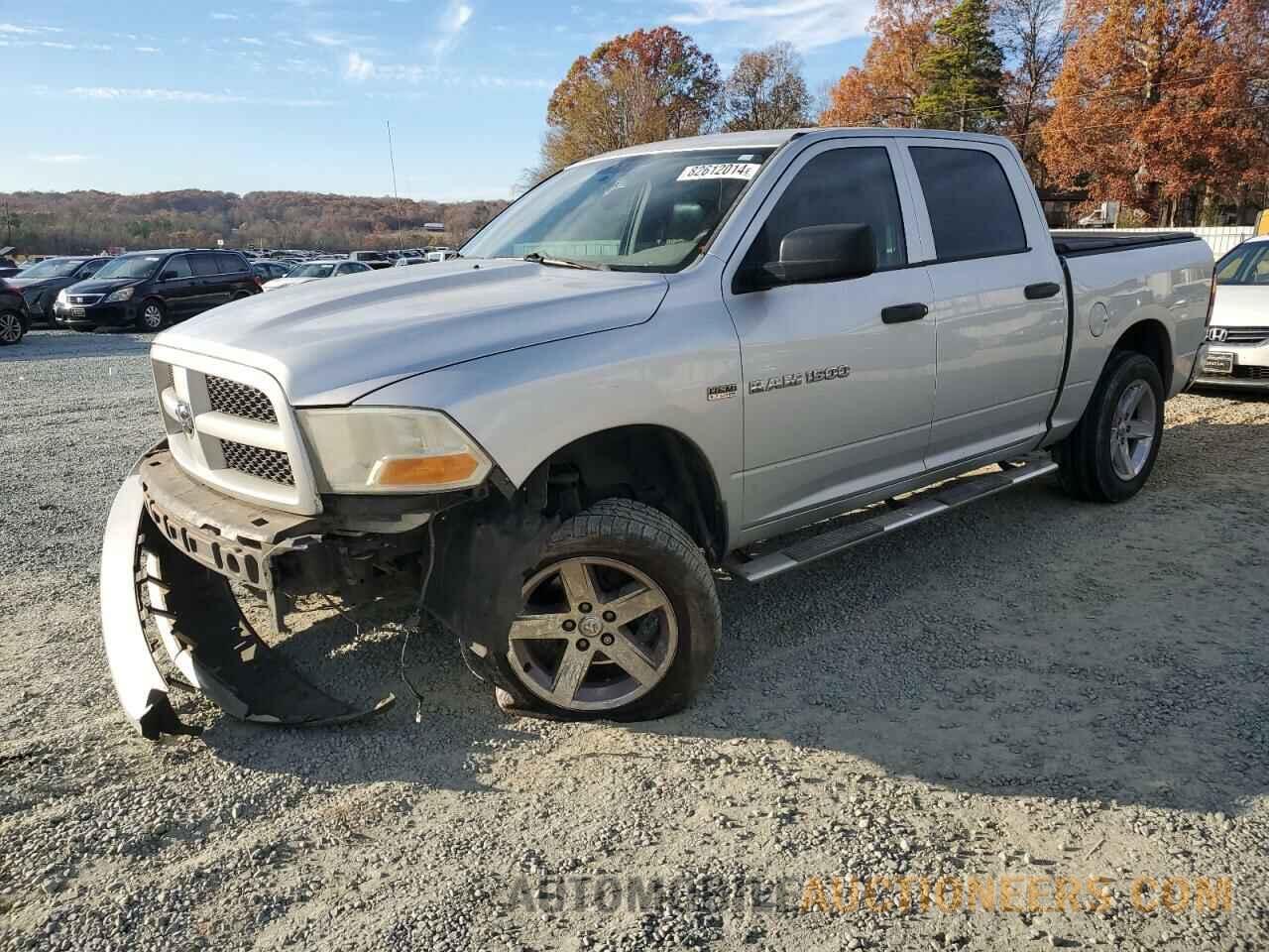 1C6RD6KT8CS141453 DODGE RAM 1500 2012