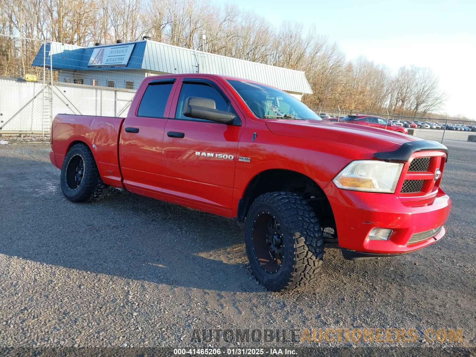 1C6RD7FT7CS271949 RAM 1500 2012