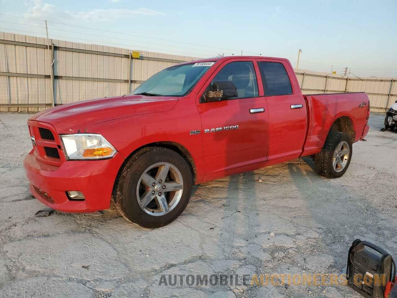 1C6RD7FT7CS286631 DODGE RAM 1500 2012