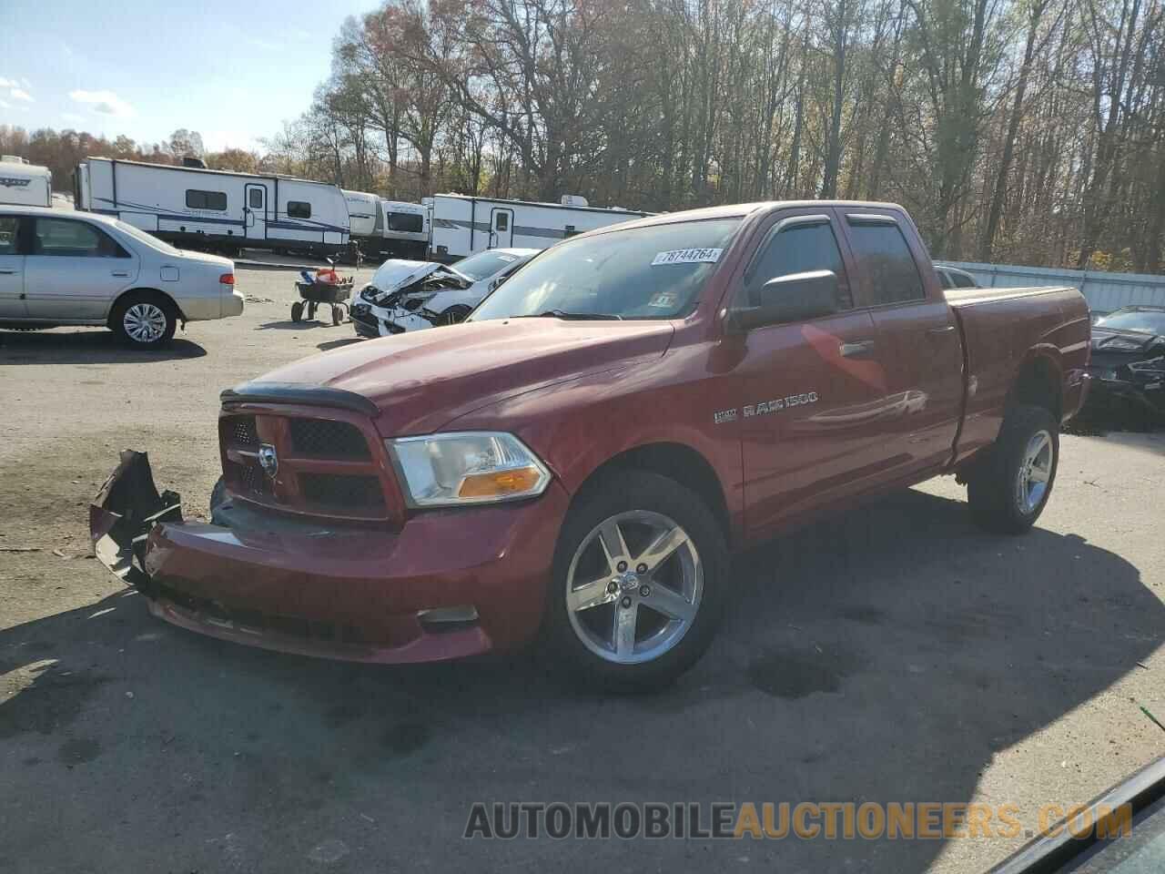 1C6RD7FT8CS282734 DODGE RAM 1500 2012