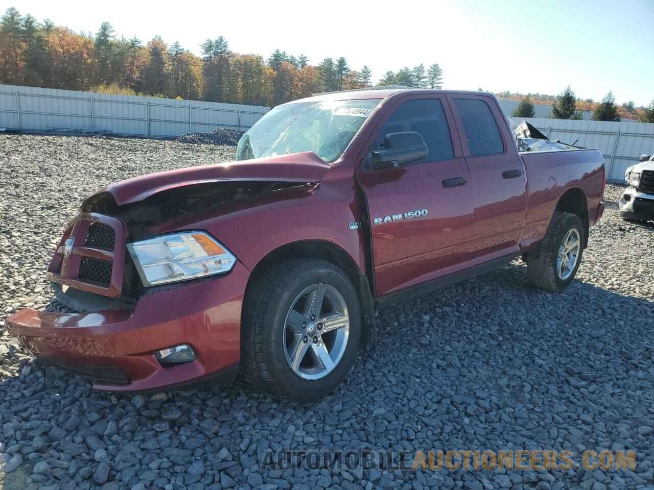 1C6RD7FTXCS342822 DODGE RAM 1500 2012