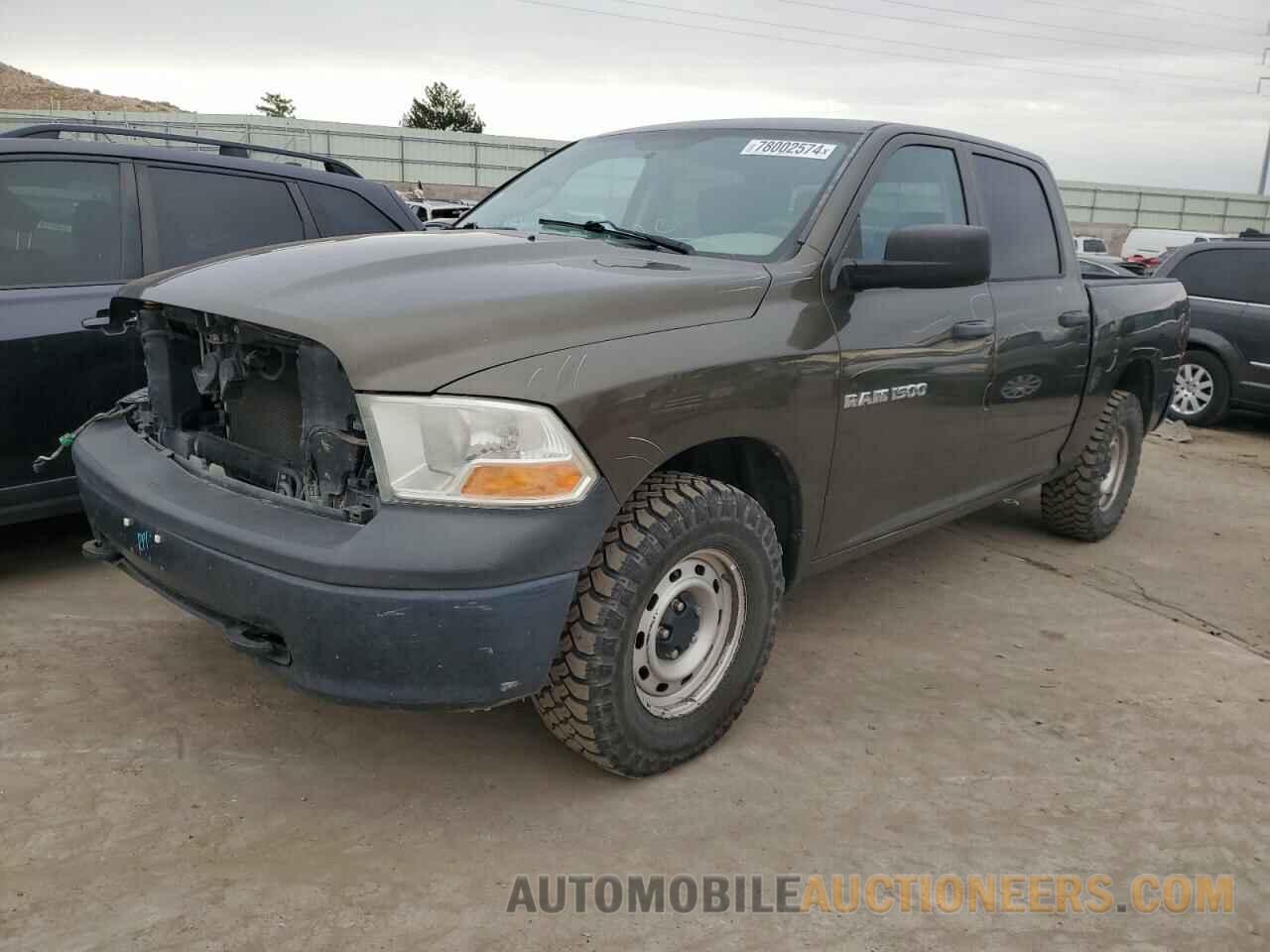 1C6RD7KP9CS279446 DODGE RAM 1500 2012