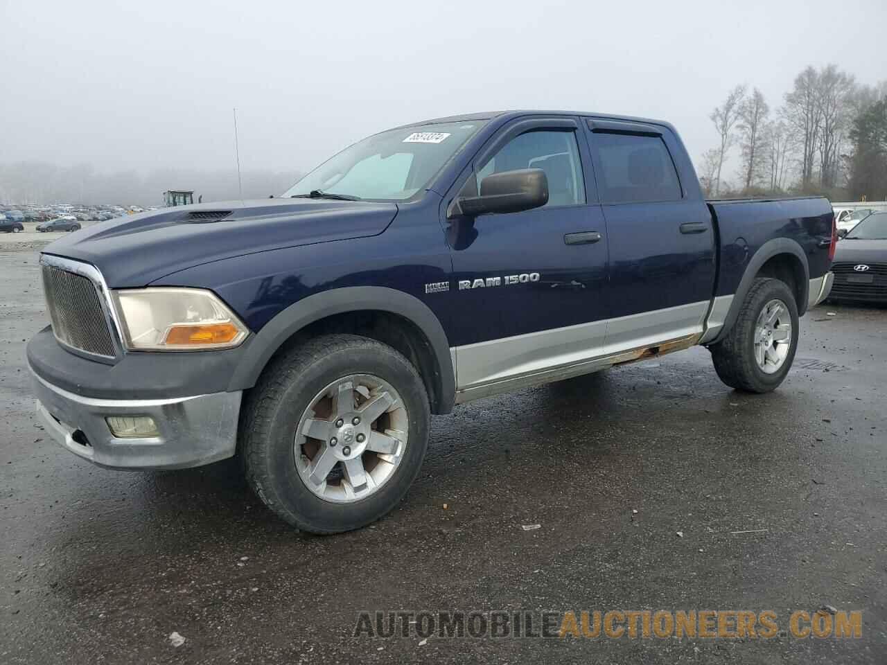 1C6RD7KT0CS186487 DODGE RAM 1500 2012