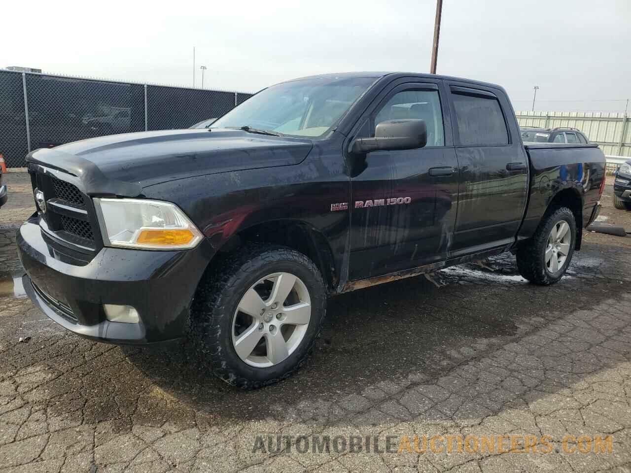 1C6RD7KT1CS178155 DODGE RAM 1500 2012