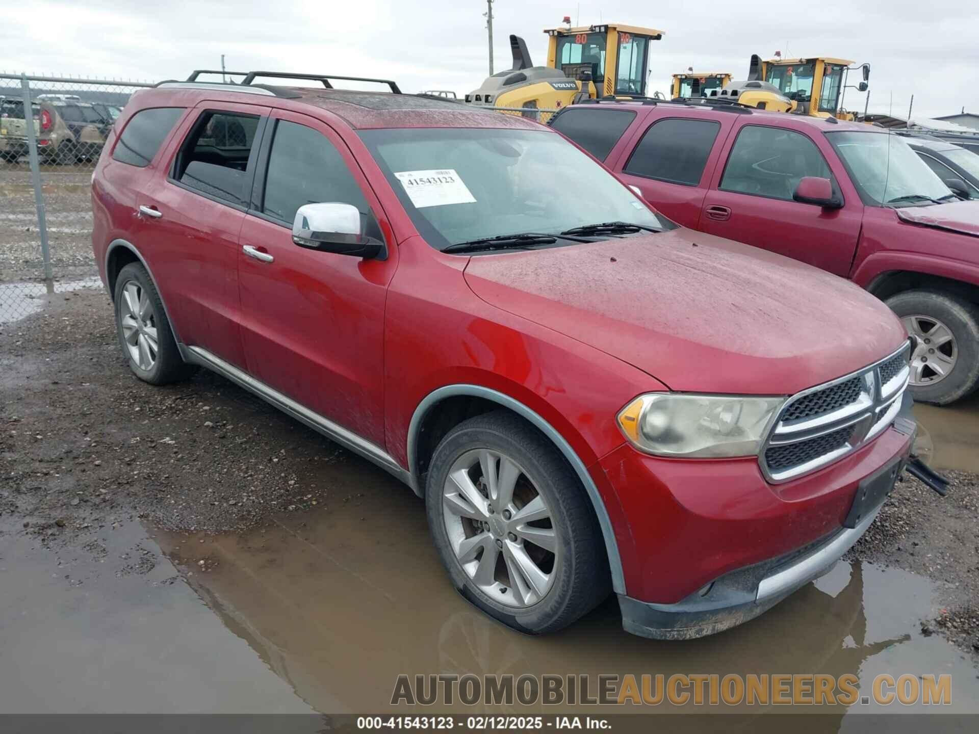 1D4RD4GG9BC653307 DODGE DURANGO 2011