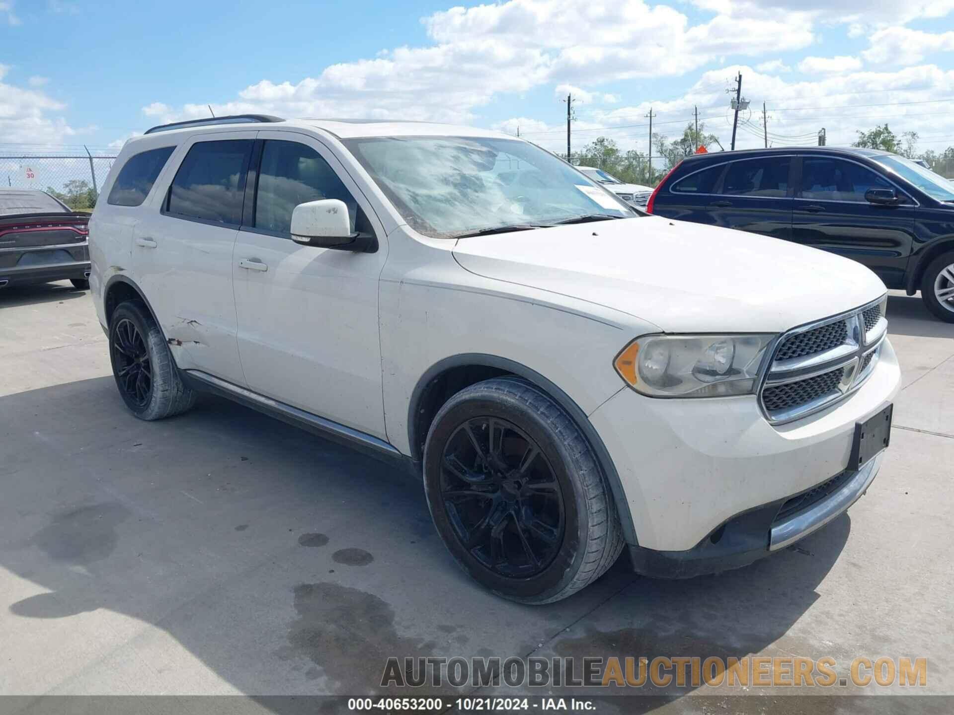 1D4SD4GT2BC711420 DODGE DURANGO 2011