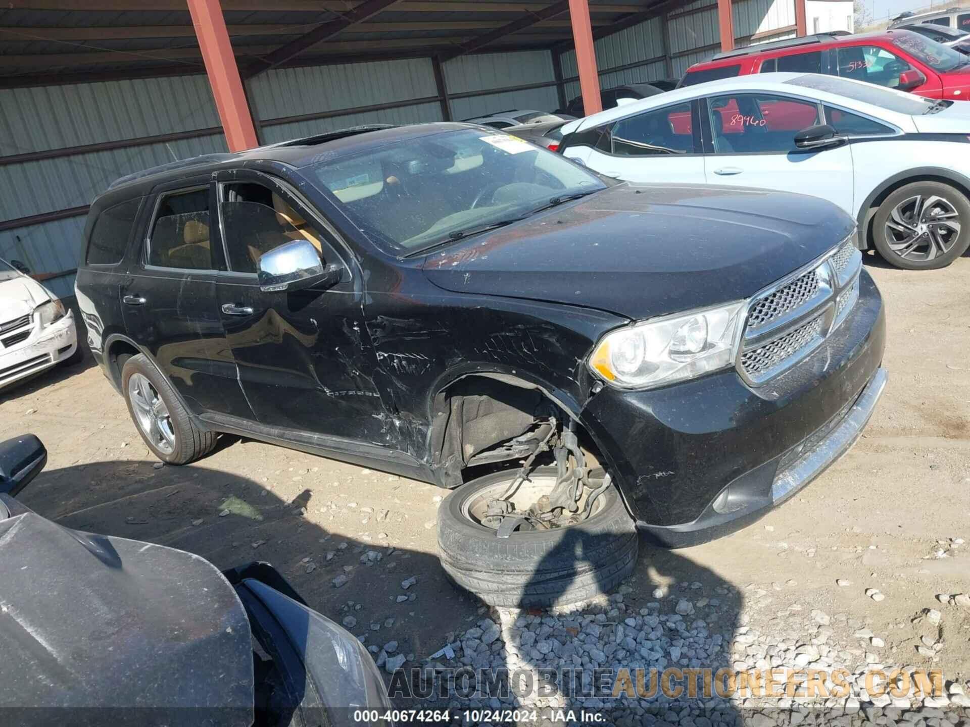 1D4SD5GT8BC692538 DODGE DURANGO 2011