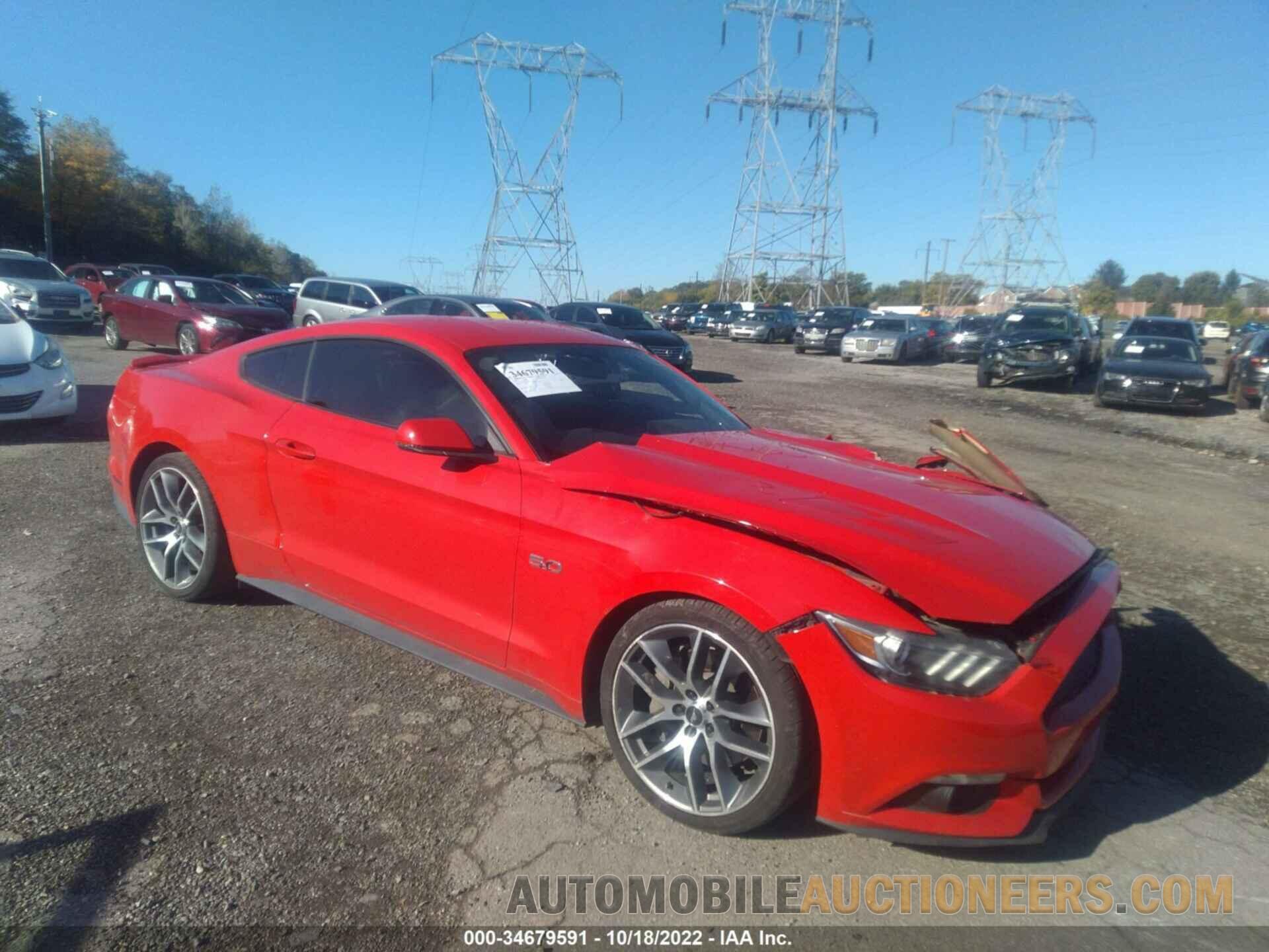 1FA6P8CF0F5374615 FORD MUSTANG 2015