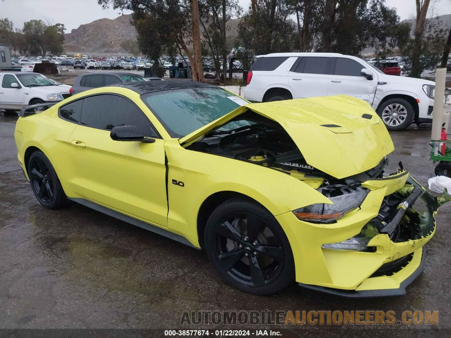 1FA6P8CF0M5101607 FORD MUSTANG 2021