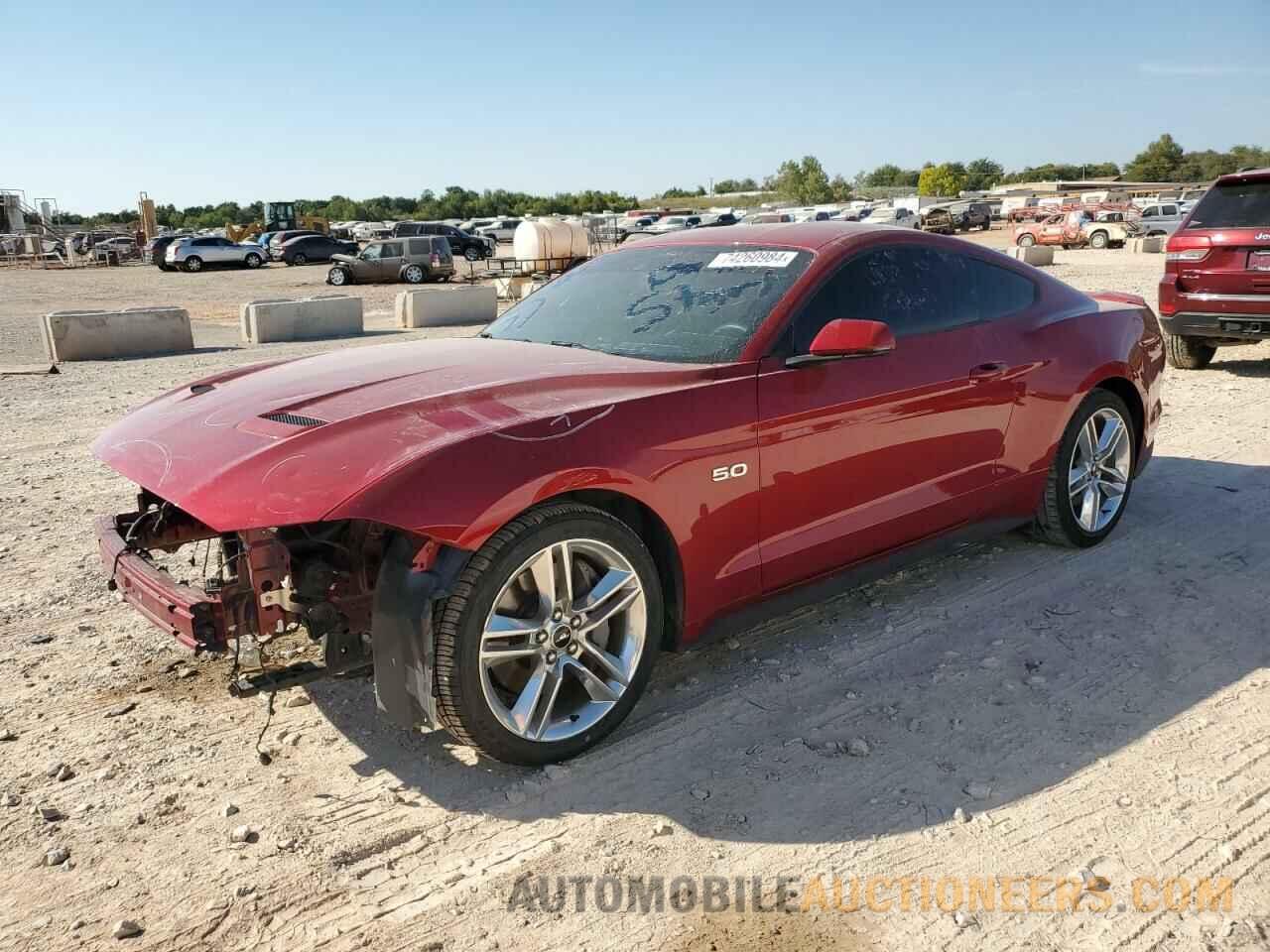 1FA6P8CF1M5137564 FORD MUSTANG 2021