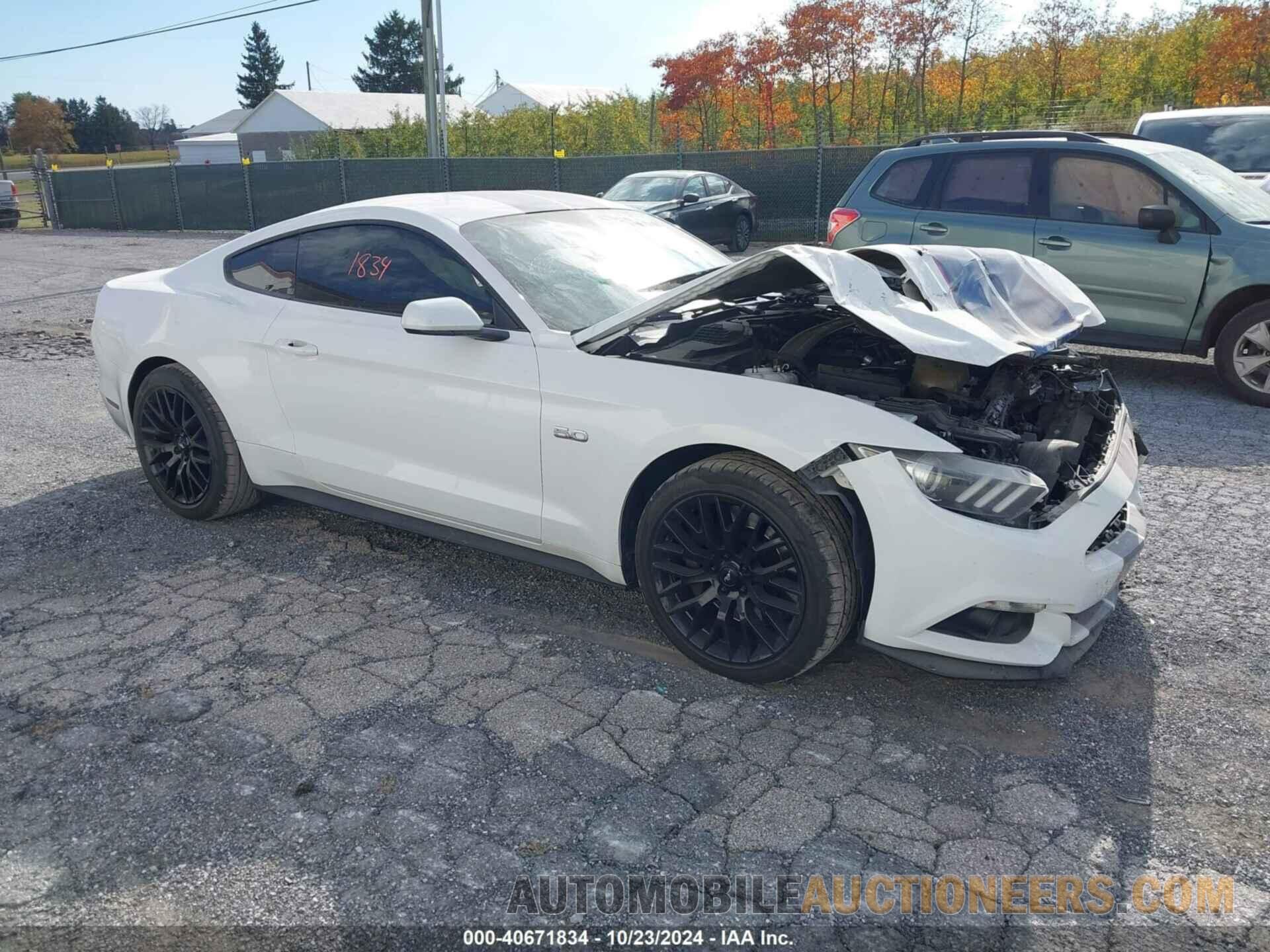 1FA6P8CF3G5323322 FORD MUSTANG 2016