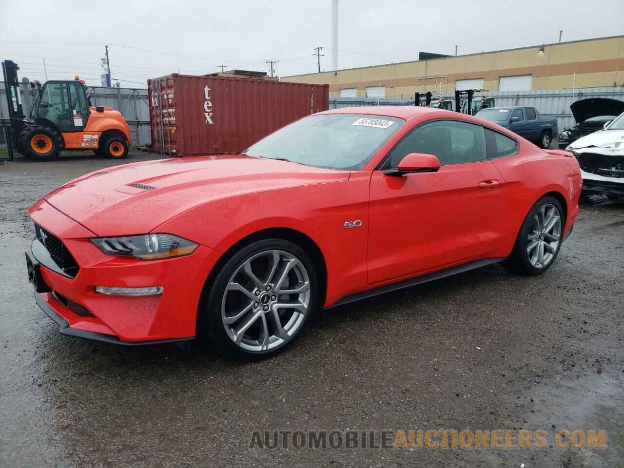 1FA6P8CF3M5125240 FORD MUSTANG 2021