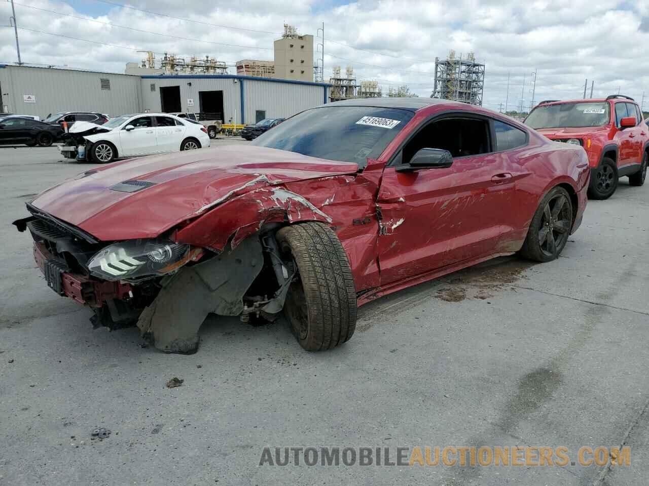 1FA6P8CF5M5118709 FORD MUSTANG 2021