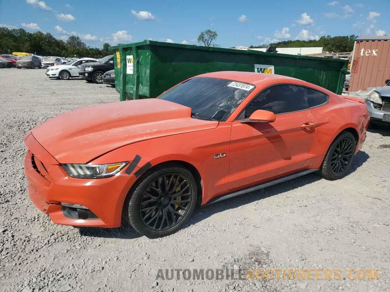 1FA6P8CF6G5302108 FORD MUSTANG 2016