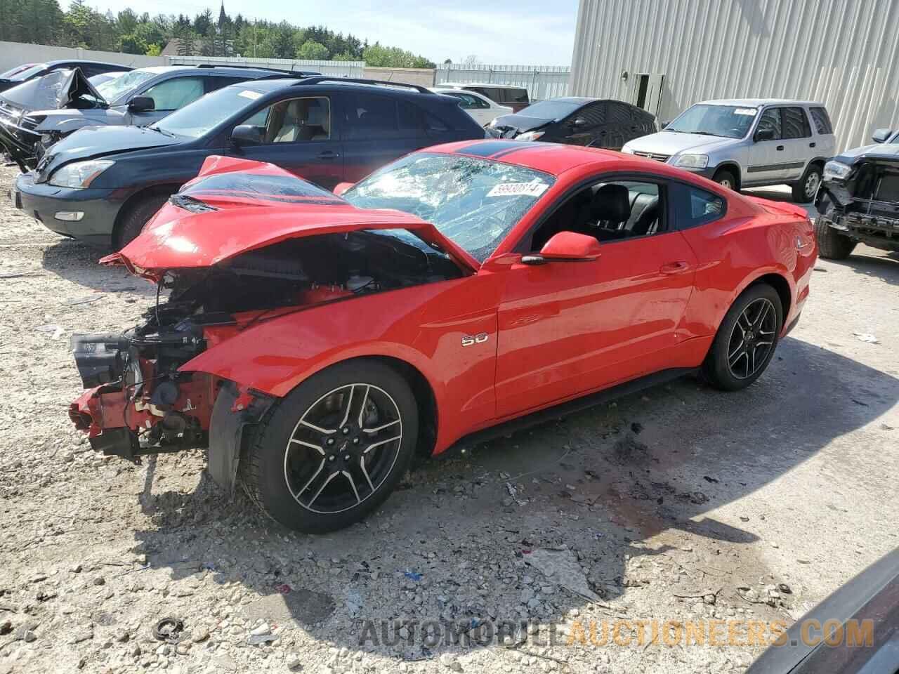 1FA6P8CF7M5116220 FORD MUSTANG 2021