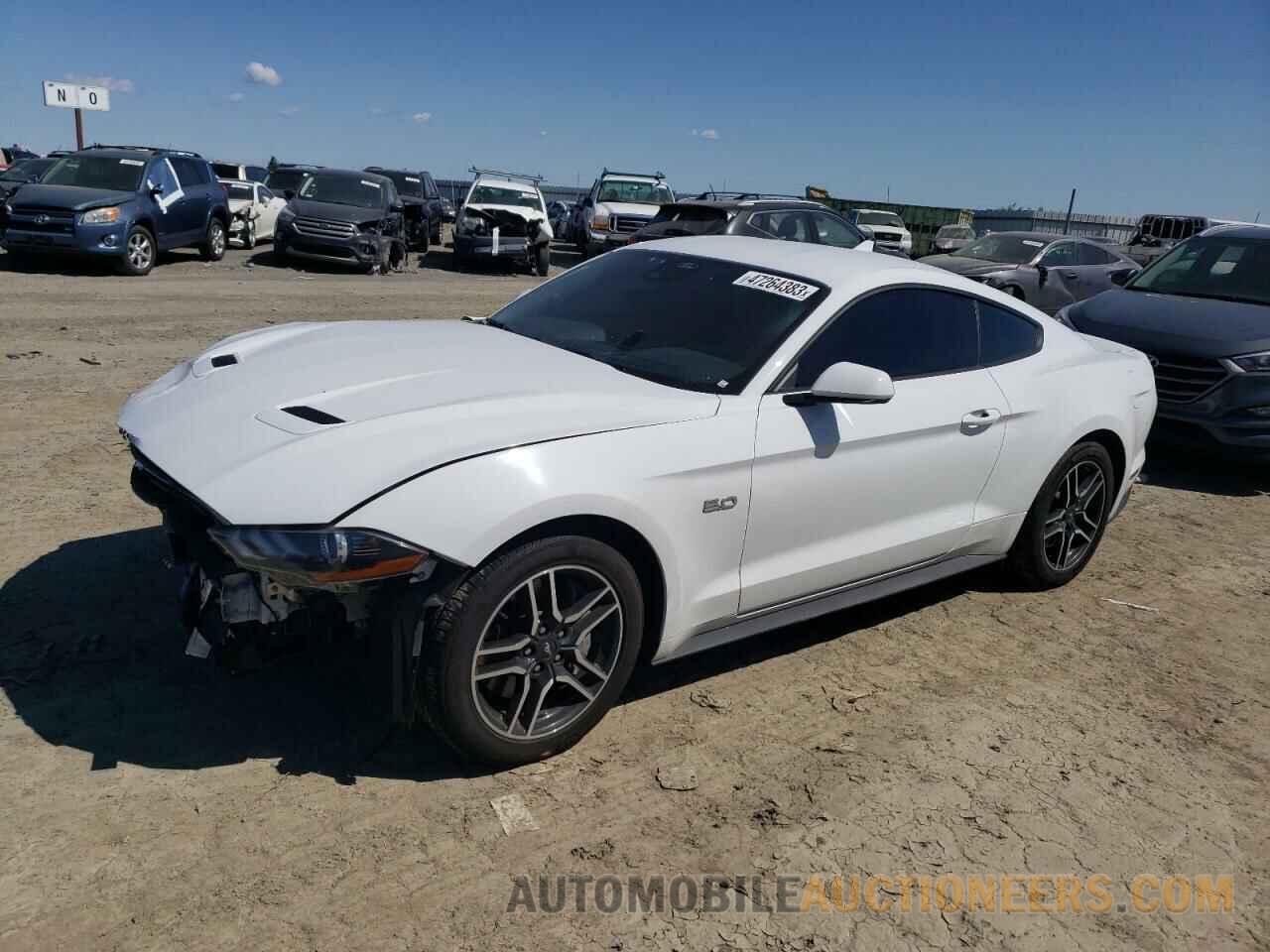 1FA6P8CF7M5147581 FORD MUSTANG 2021