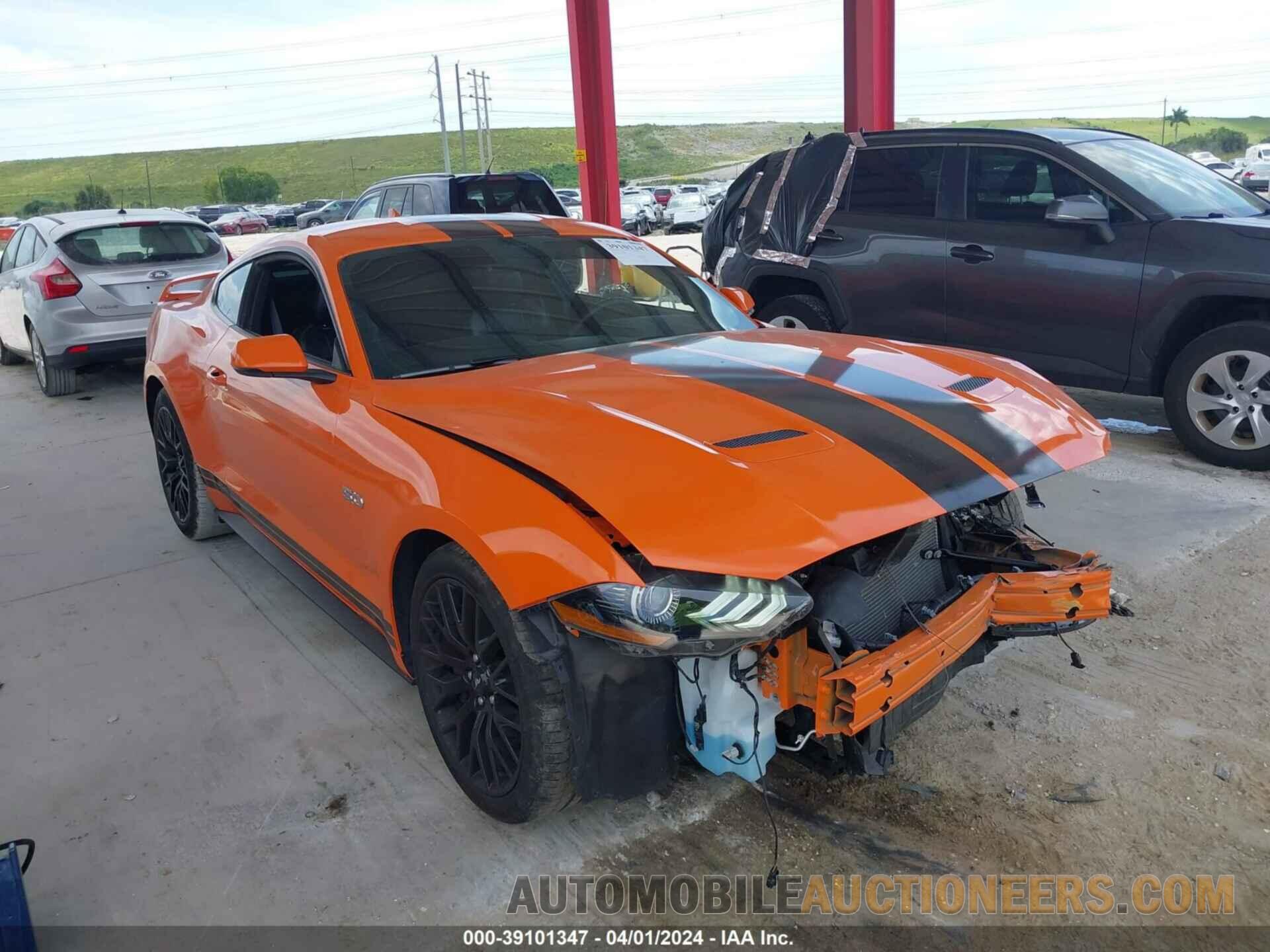 1FA6P8CFXM5104451 FORD MUSTANG 2021