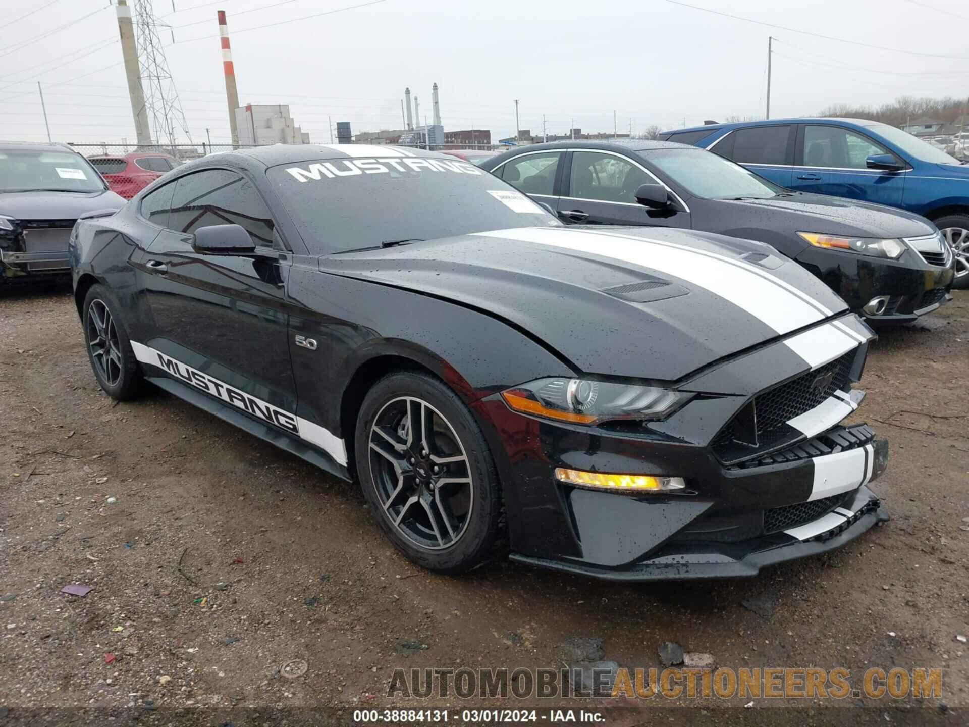 1FA6P8CFXM5123422 FORD MUSTANG 2021