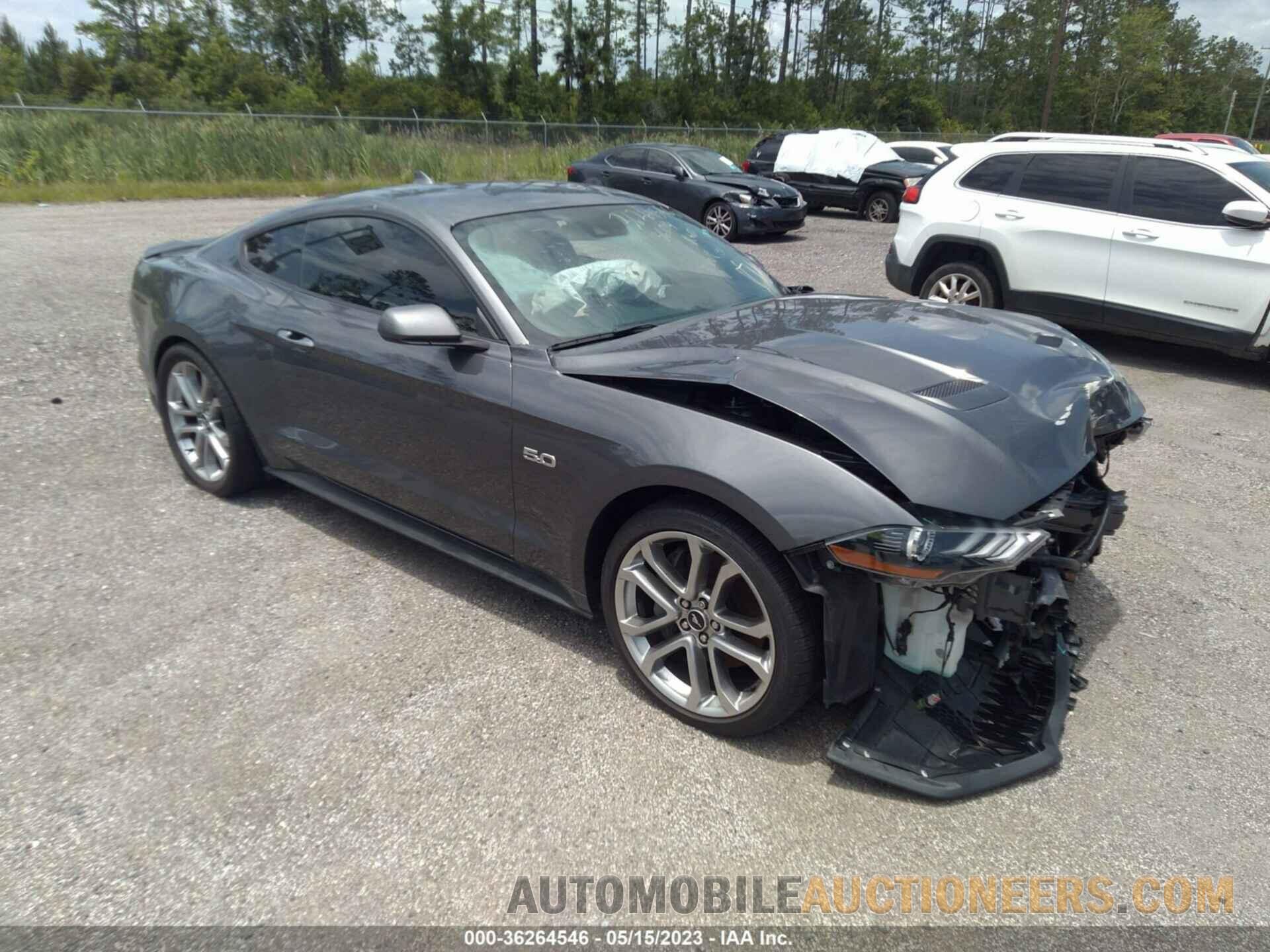 1FA6P8CFXM5128927 FORD MUSTANG 2021